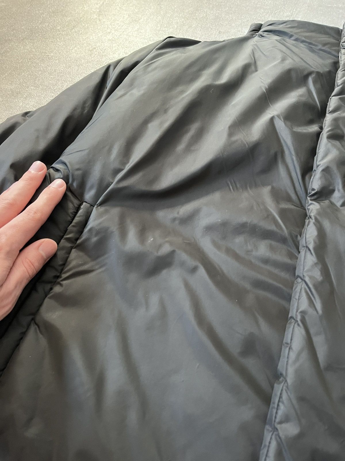 Maison Margiela Maison Margiela F/W 19 Recycled cropped padded jacket black Size US M / EU 48-50 / 2 - 9 Thumbnail