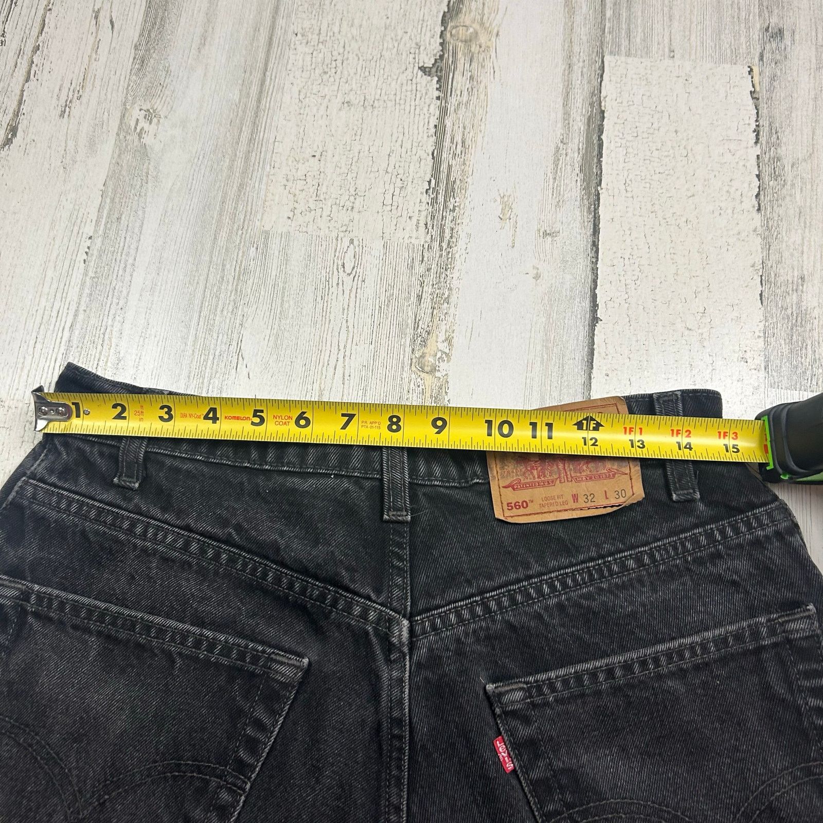 Levi's × Vintage Vintage 1990s 560 Black Levis Size US 32 / EU 48 - 15 Thumbnail