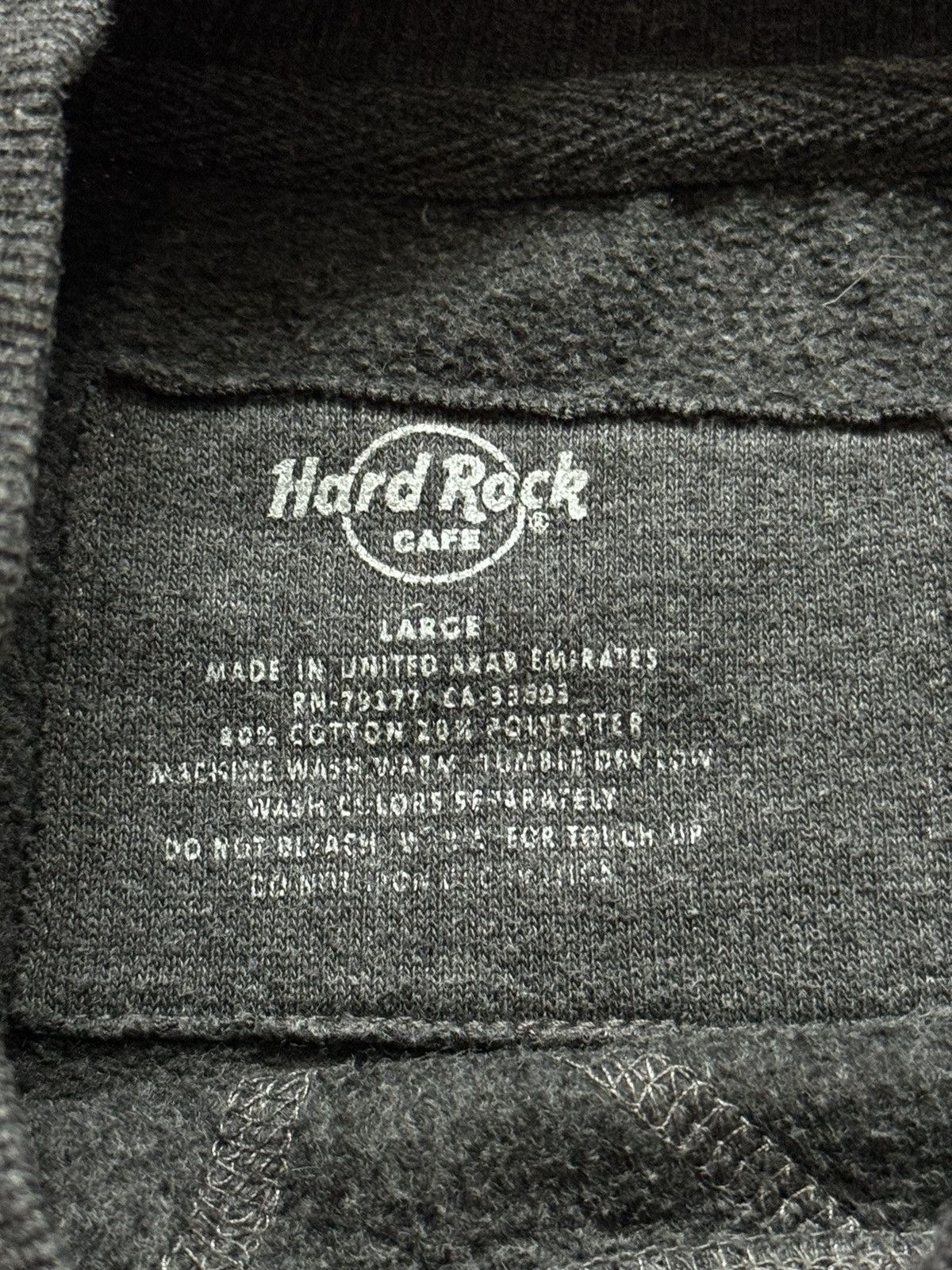 Hard Rock Cafe × Vintage Hard Rock Cafe Dubai L big logo sweatshirt jumper pullover Size US L / EU 52-54 / 3 - 6 Thumbnail