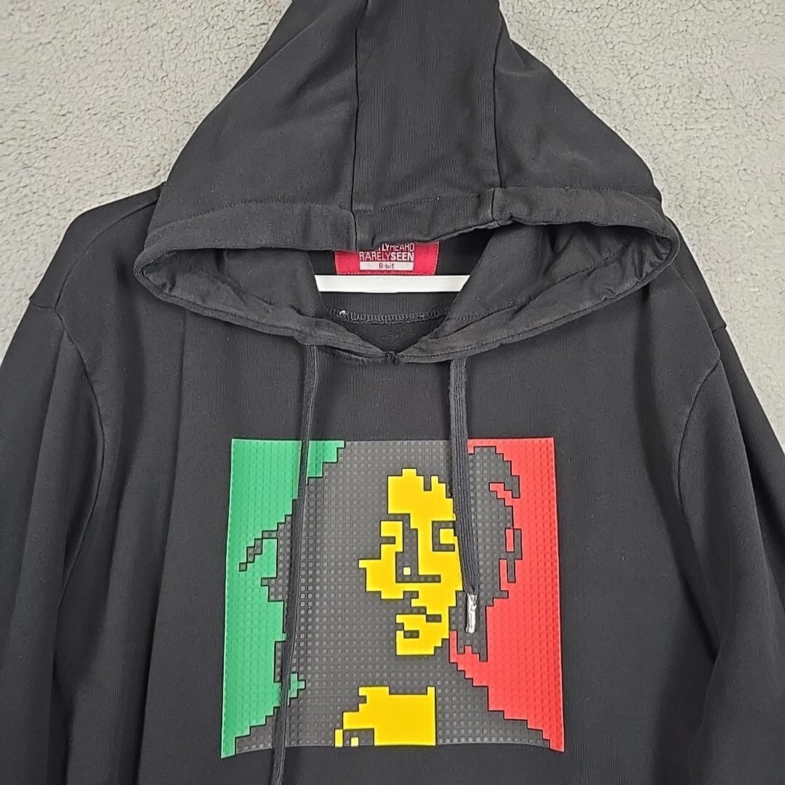 Other 8-Bit by Mostly Heard Rarely Seen Mens Black Hoodie Size L Size US L / EU 52-54 / 3 - 2 Thumbnail