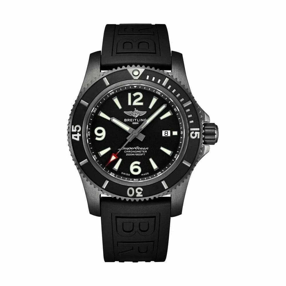 Breitling o1mt1gz0125 Size: OS / Superocean 46 Rubber Watch in Black Size ONE SIZE - 1 Thumbnail