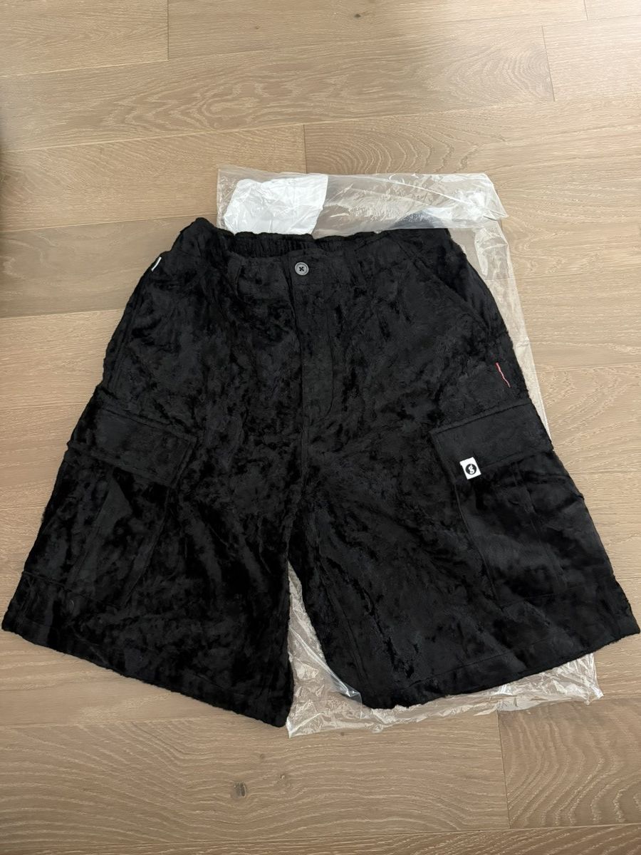 Supreme Supreme GOODENOUGH Crushed Rayon Cargo Short Black Size 32 Size US 32 / EU 48 - 1 Thumbnail