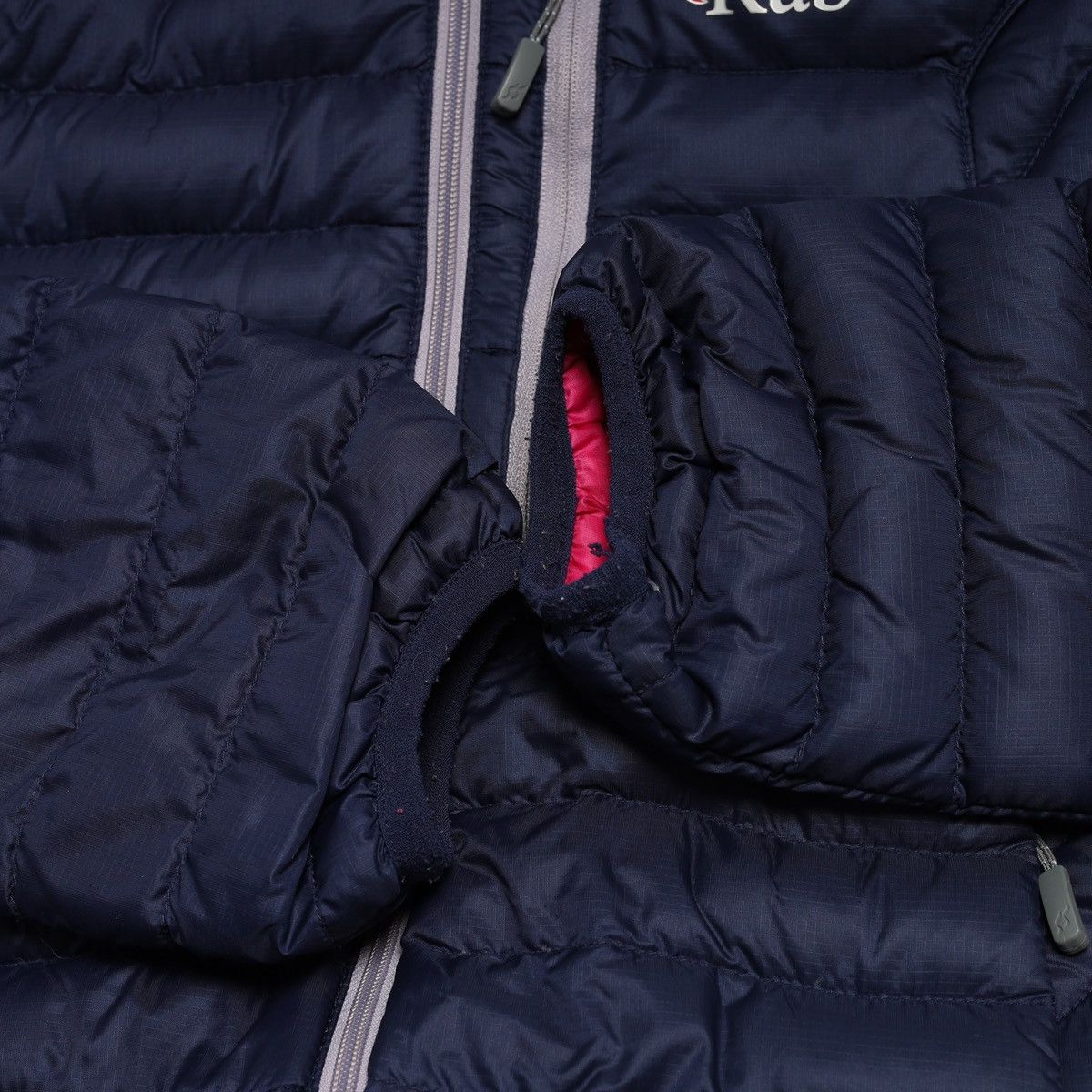 Rab Rab Womens Microlight Alpine Down Jacket Navy Puffer Size M / US 6-8 / IT 42-44 - 13 Thumbnail