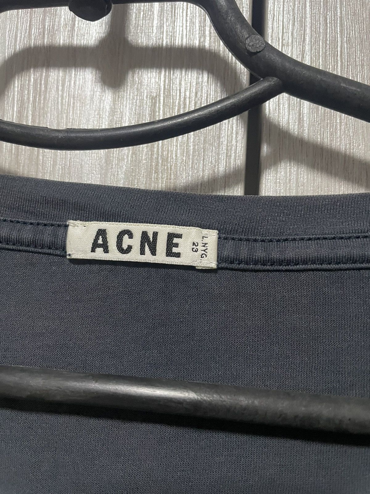 Acne Studios × Kanye West Trashed Acne Studios Limit SS13 Grey T-Shirt Worn By Kanye Size US M / EU 48-50 / 2 - 8 Thumbnail