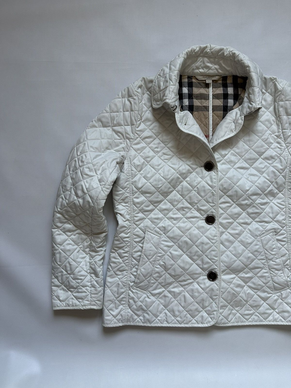 Burberry Burberry Quilted Jacket Size L / US 10 / IT 46 - 4 Thumbnail
