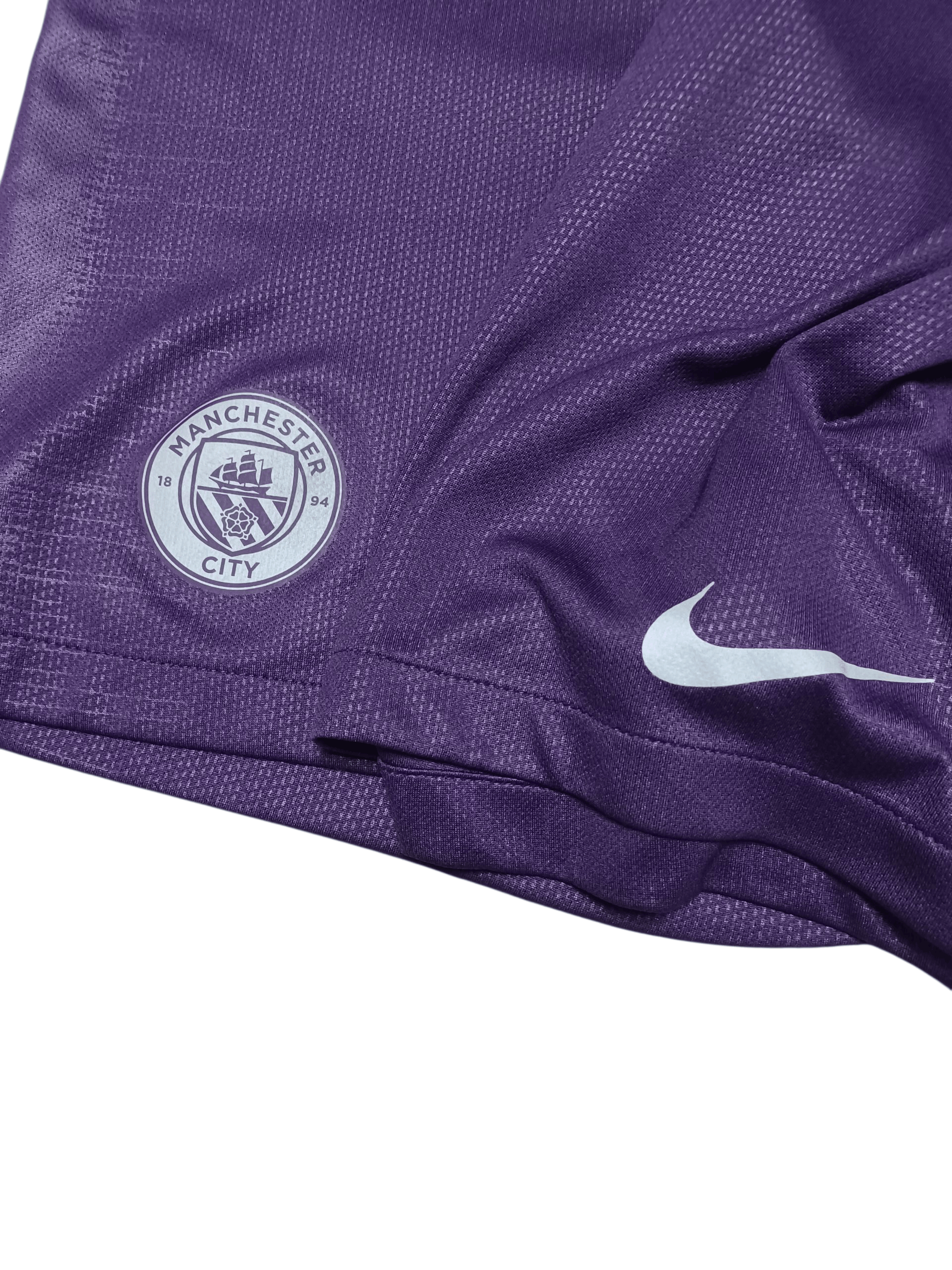 Nike MANCHESTER CITY NIKE SOCCER FOOTBALL SHORTS Size US 34 / EU 50 - 2 Thumbnail