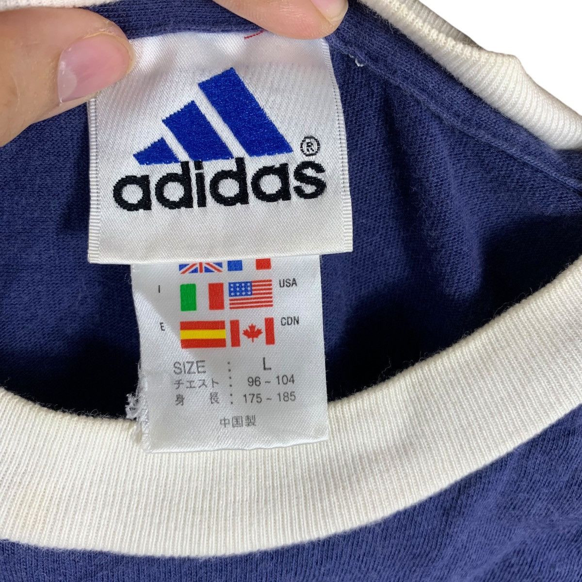 Adidas Vintage ADIDAS BAYERN MUNCHEN Munich Tee Shirt Top Size US L / EU 52-54 / 3 - 7 Thumbnail