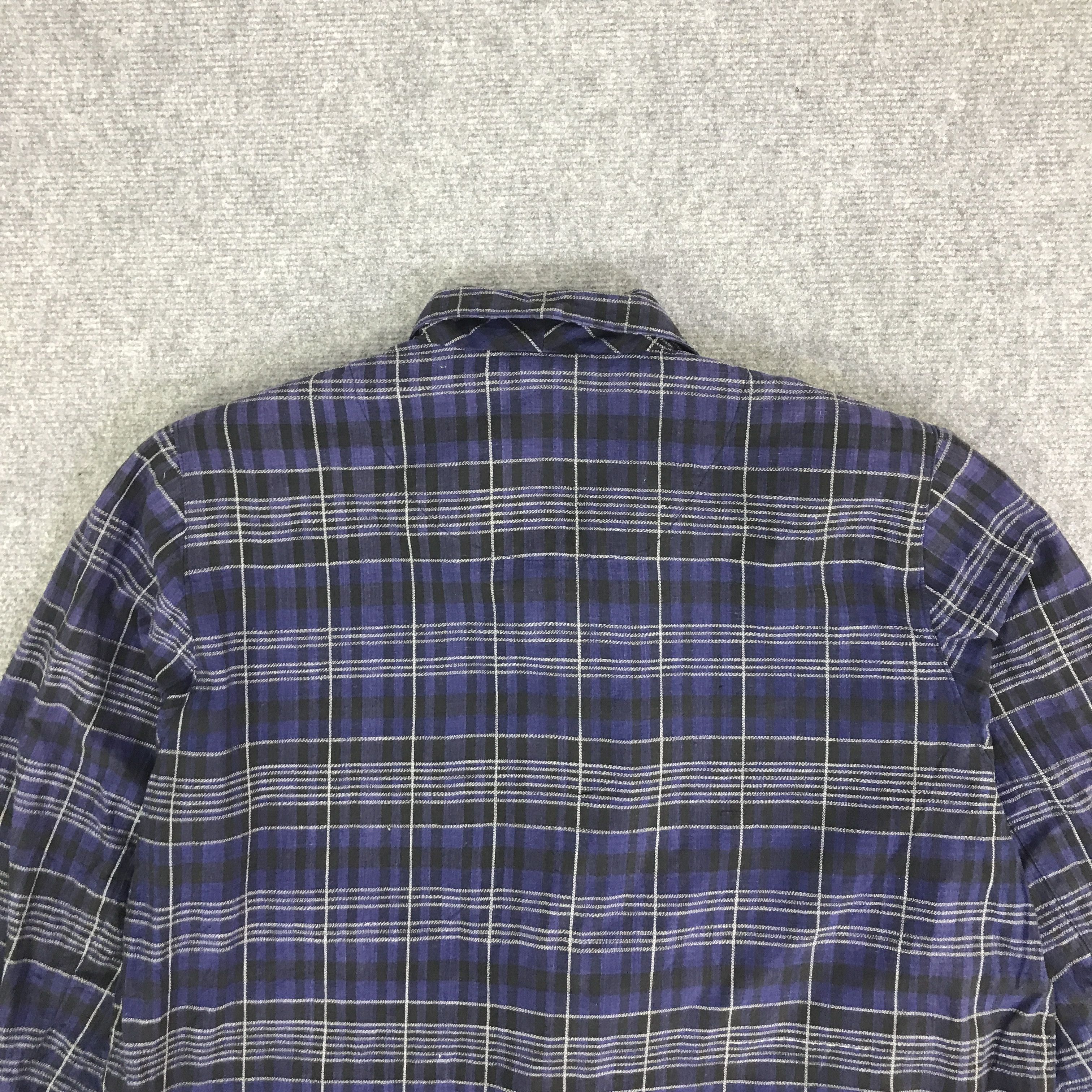 Issey Miyake ISSEY MIYAKE TARTAN BLAZER COAT JACKET K125B9 Size US M / EU 48-50 / 2 - 4 Thumbnail