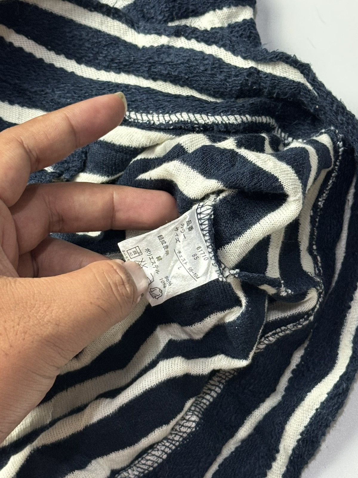 Beauty Beast × Hysteric Glamour × Japanese Brand Fur Hoodie Striped Japanese Styled Size US L / EU 52-54 / 3 - 7 Thumbnail