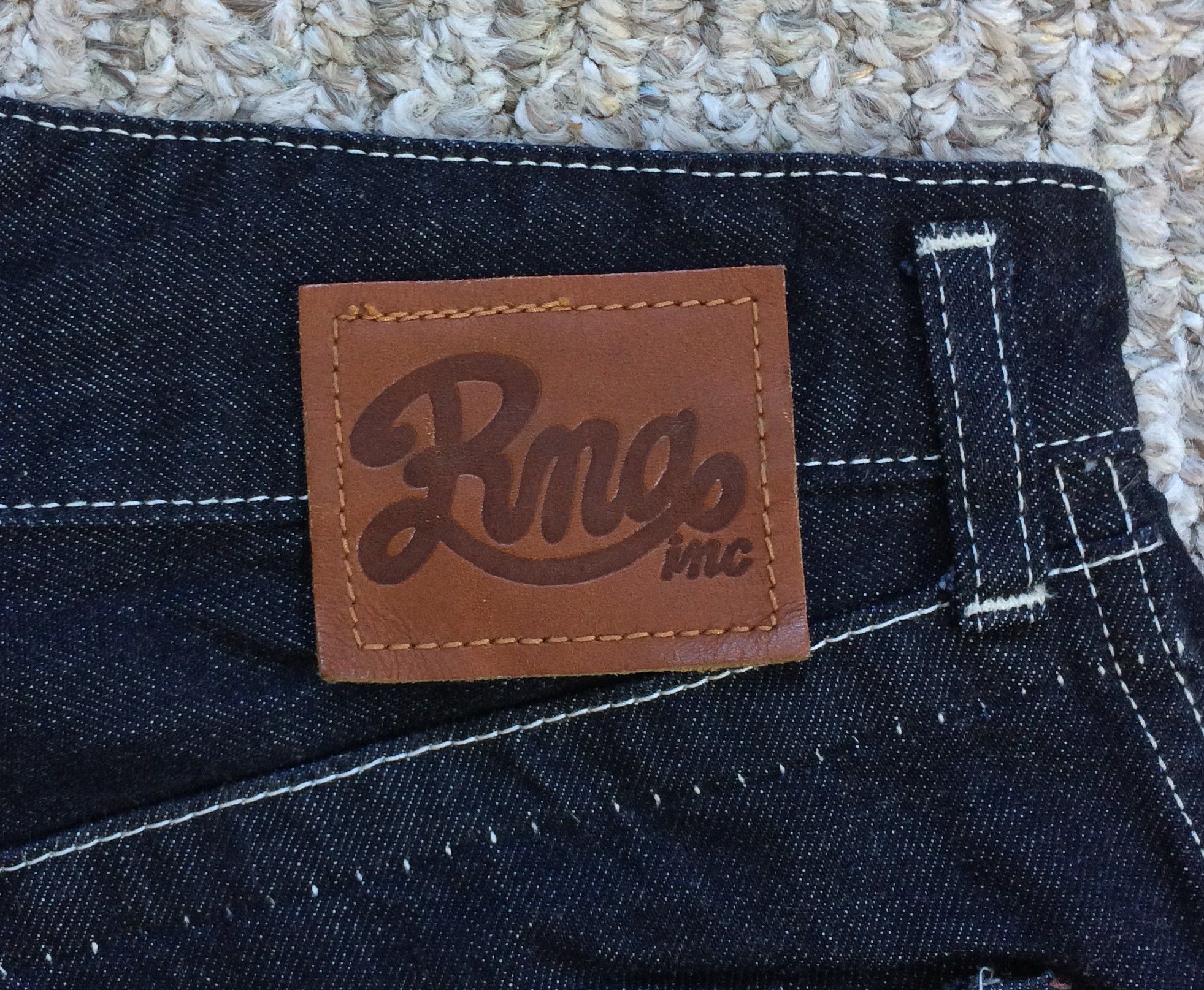 Japanese Brand RNA Zip Pockets Denim Jeans Size US 32 / EU 48 - 6 Thumbnail