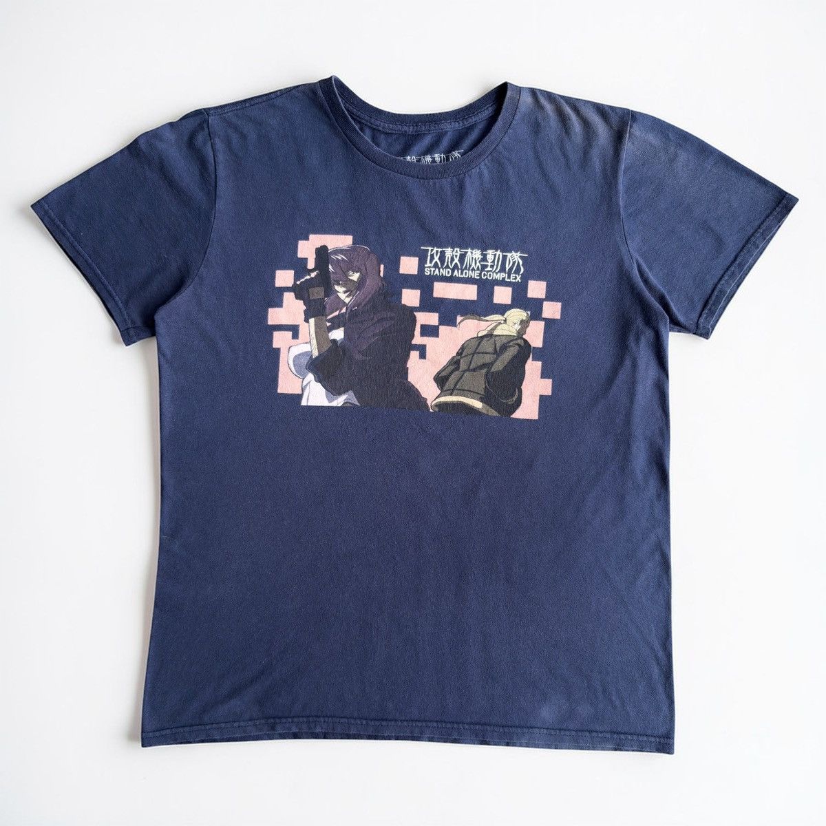 Anime Anime Tee Ghost In The Shell S.A.C Motoko and Batou Size US L / EU 52-54 / 3 - 1 Thumbnail