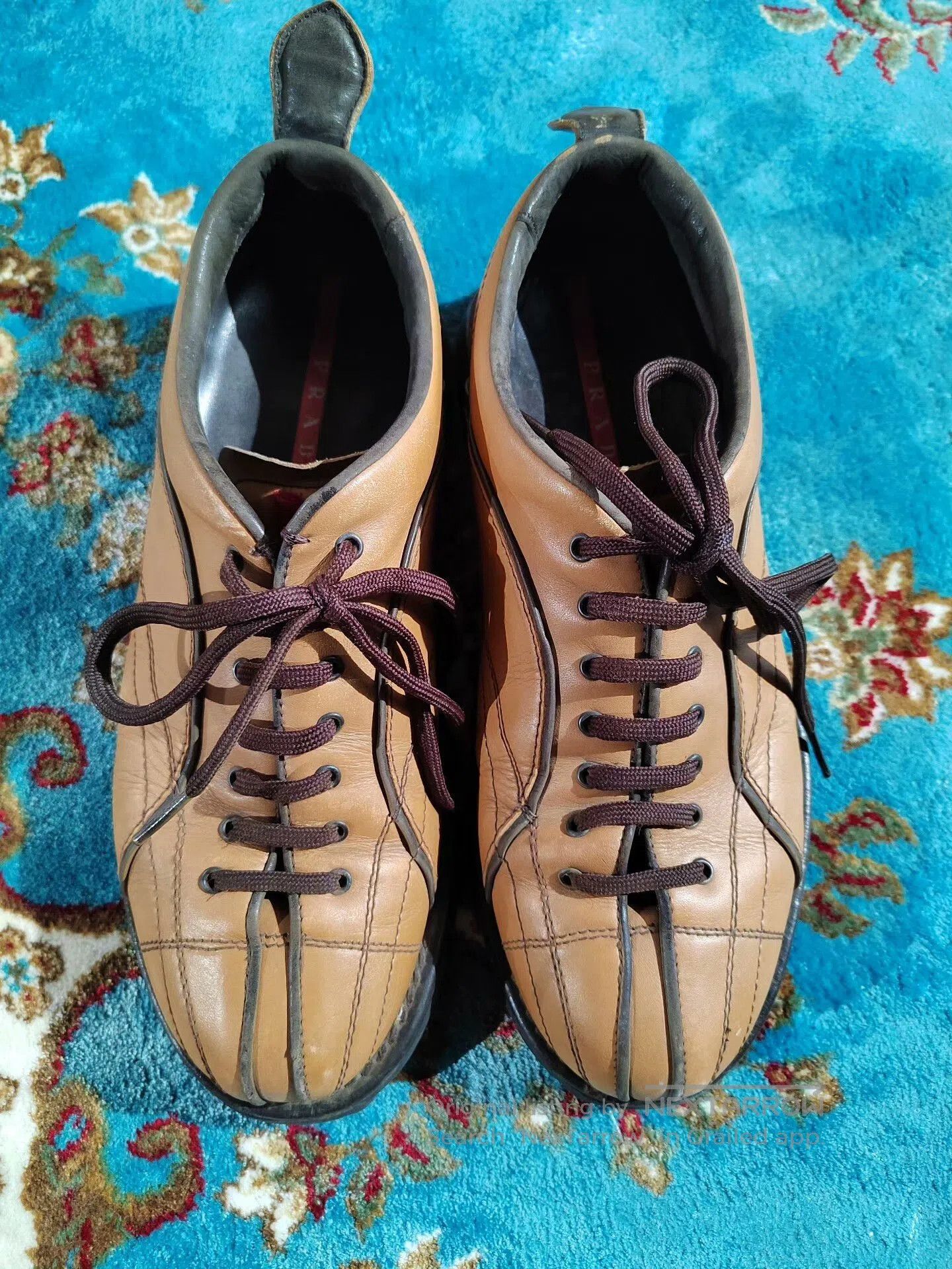 Prada Prada 1990s Vintage Casual Shoes. Size US 9 / EU 42 - 3 Thumbnail