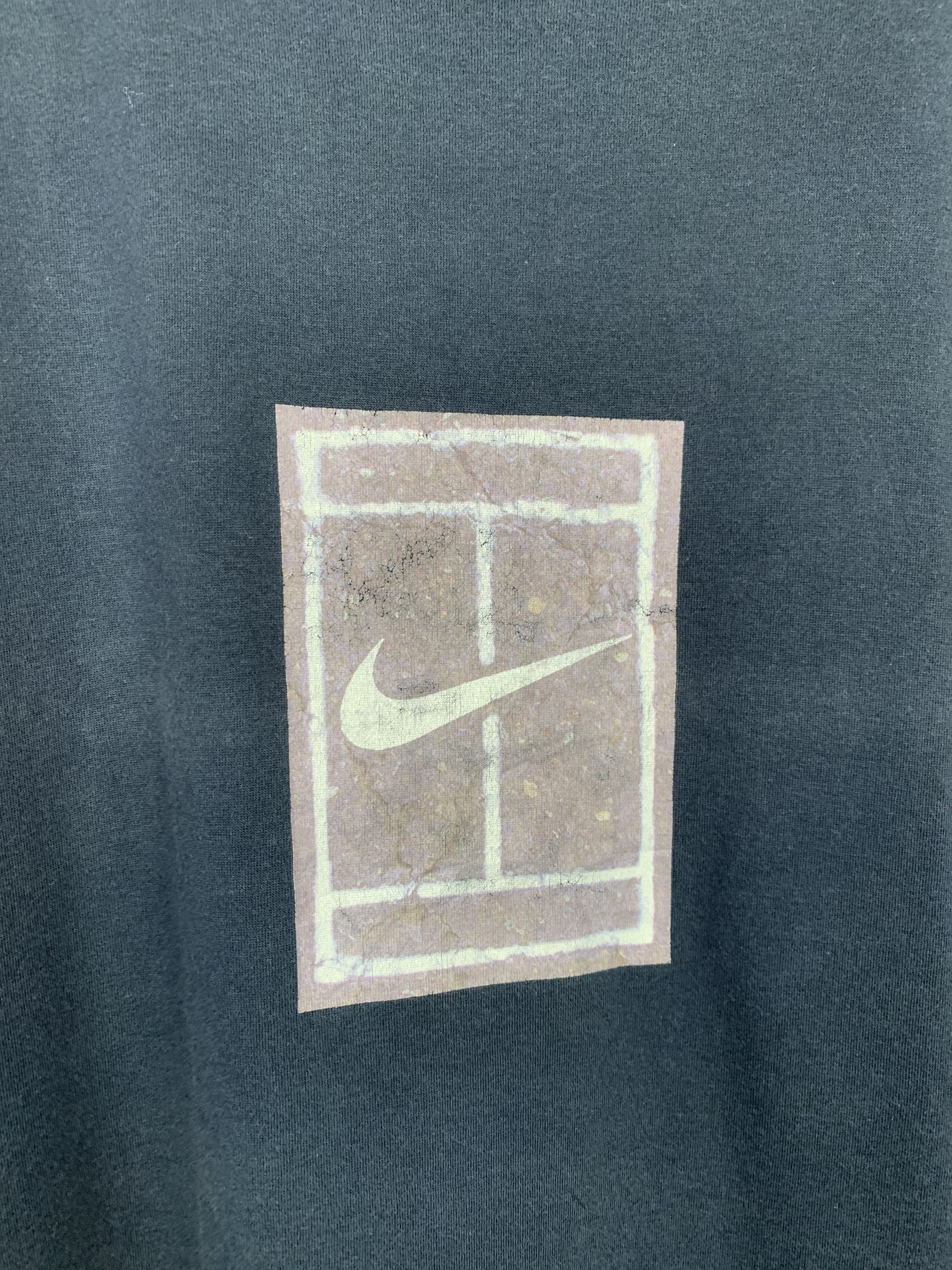 Vintage Vintage Nike Tennis Swoosh Court Tee TA0149 Size US XXL / EU 58 / 5 - 7 Thumbnail