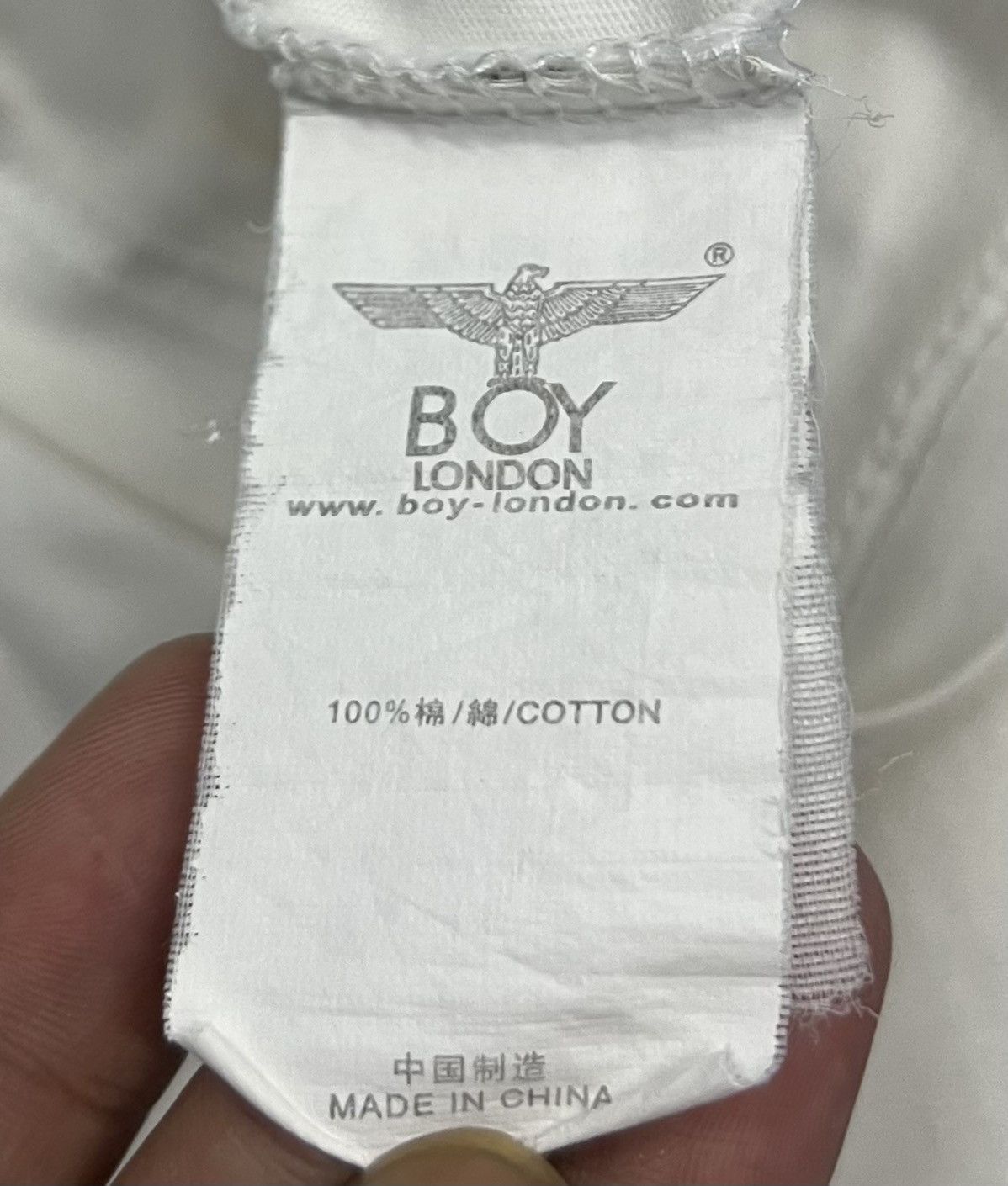 Boy London × Vintage VINTAGE BOY LONDON TEE SHIRT Size US S / EU 44-46 / 1 - 10 Thumbnail