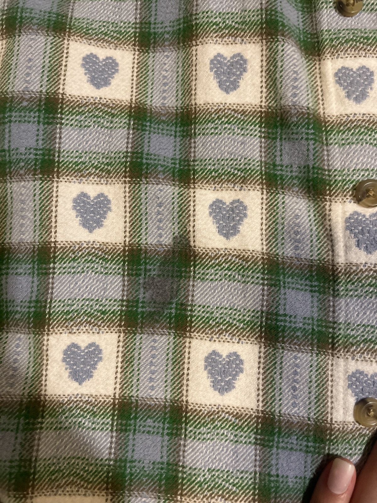 Supreme Supreme hearts plaid flannel Size US S / EU 44-46 / 1 - 7 Thumbnail