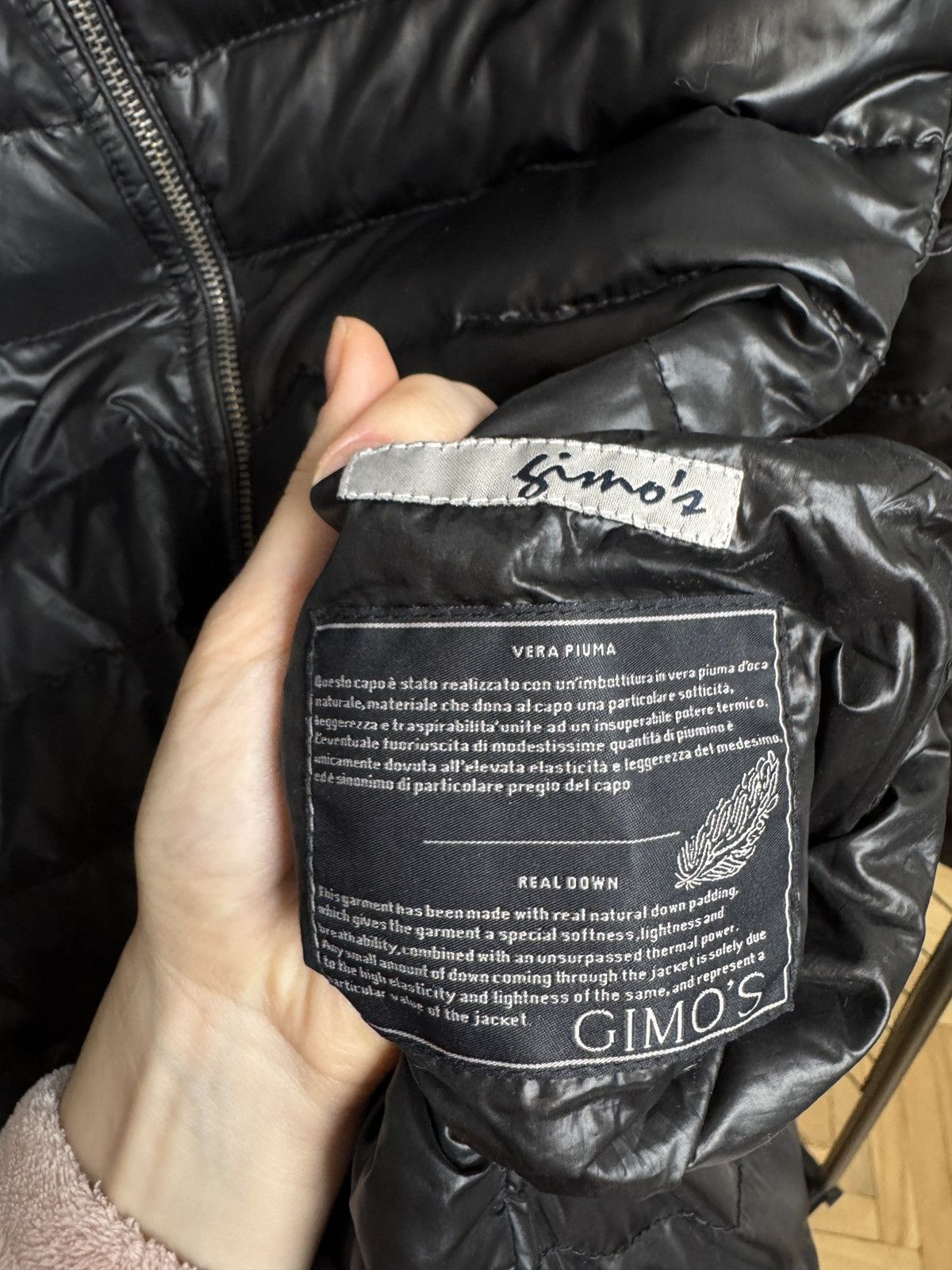 Gimo's Gimos Down Jacket Womens 46 (M) Puffer Reversible Full Zip Size L / US 10 / IT 46 - 17 Thumbnail