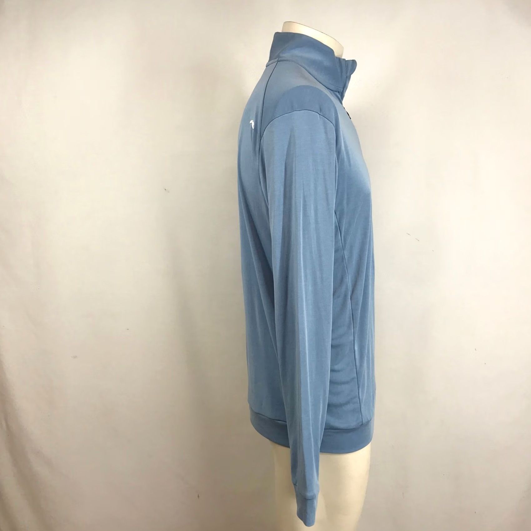 KJUS Kjus Mens Quarter Zip Pullover Light Blue UPF 50+ Performance Top Size M Size US M / EU 48-50 / 2 - 4 Thumbnail