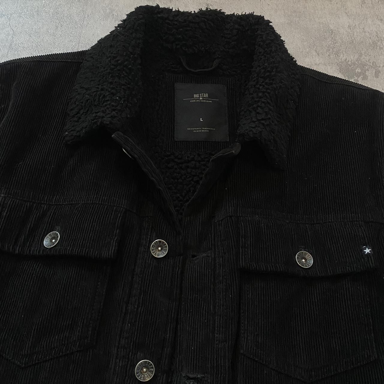 Other Black Big Star Sherpa corduroy jacket with a Size US L / EU 52-54 / 3 - 2 Thumbnail