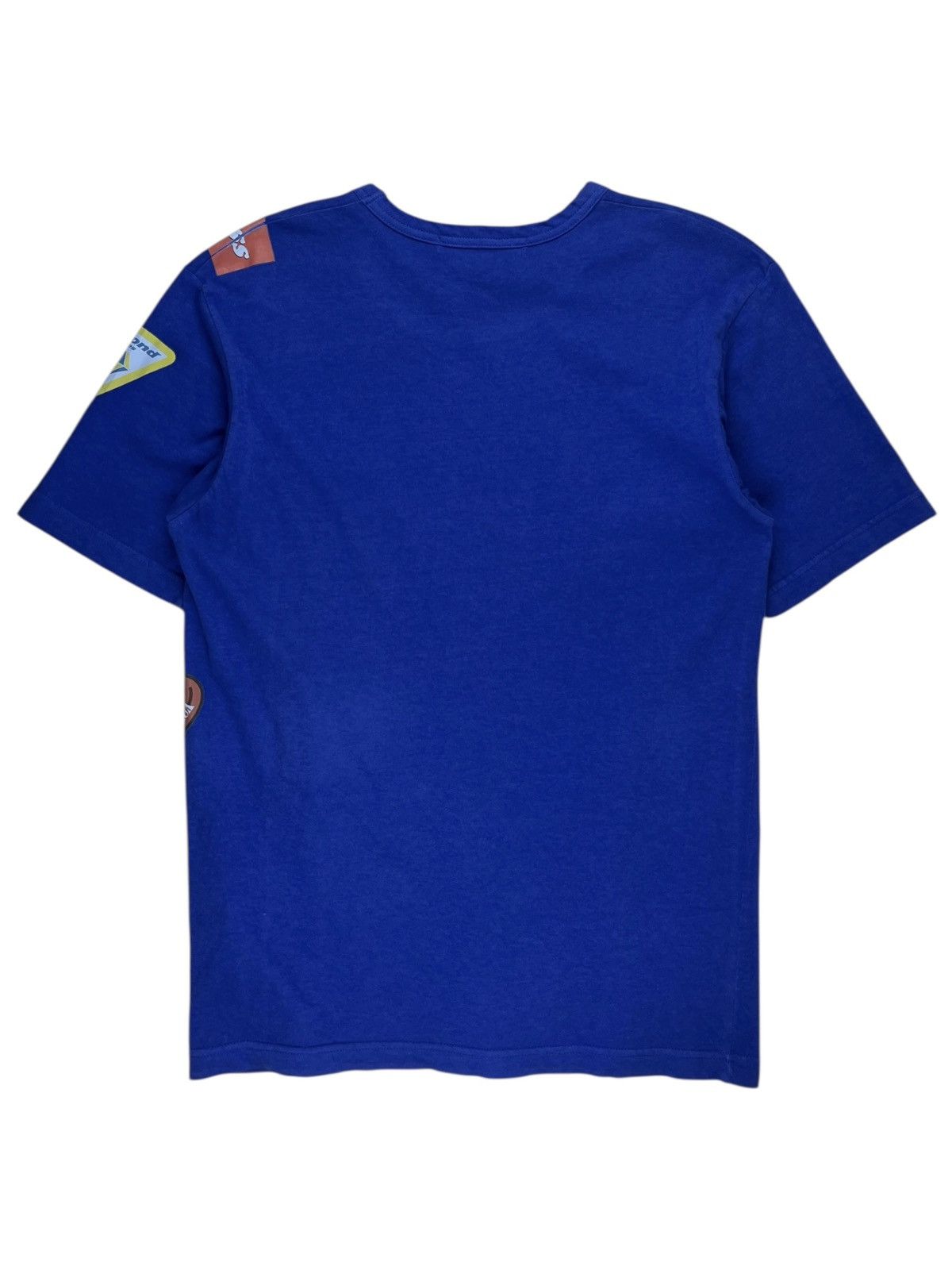 Junya Watanabe SS09 Junya Watanabe Luggage Sticker Print Tshirt Blue Size US S / EU 44-46 / 1 - 2 Thumbnail