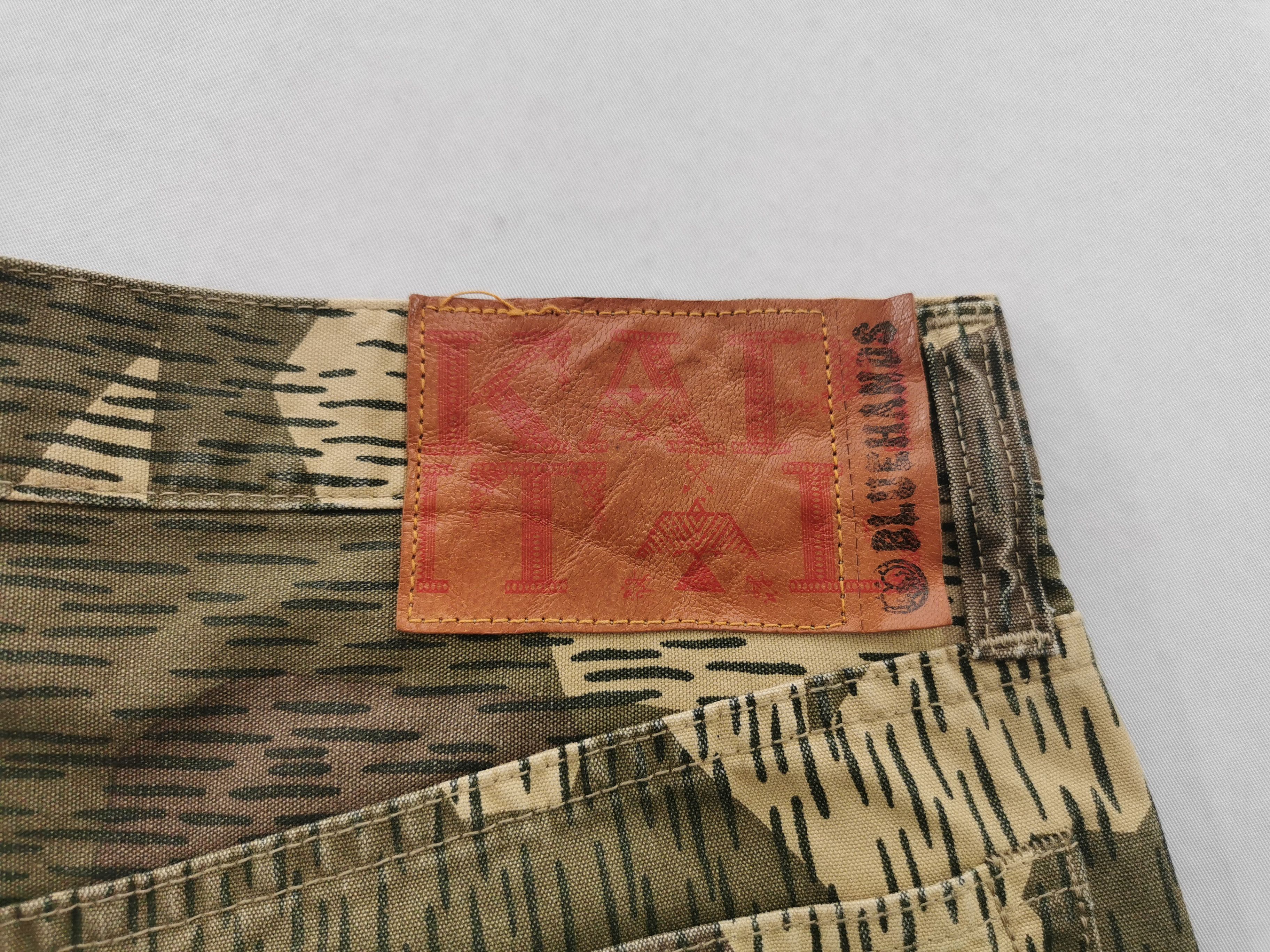 Kapital Vintage 90s Kapital Rain Camouflage Denim Made In Japan Size US 32 / EU 48 - 7 Thumbnail