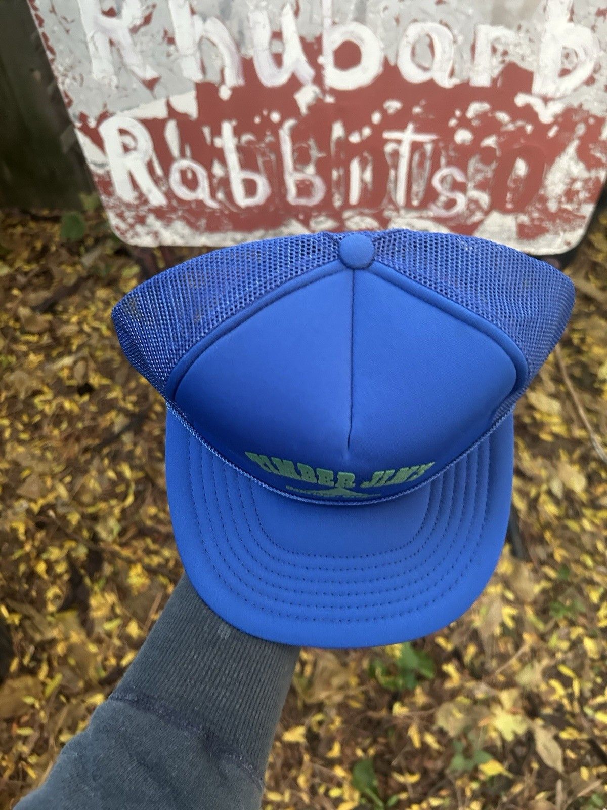 Vintage trucker hat Timber Jims Oakridge Oregon snapback tree nature Size ONE SIZE - 3 Thumbnail