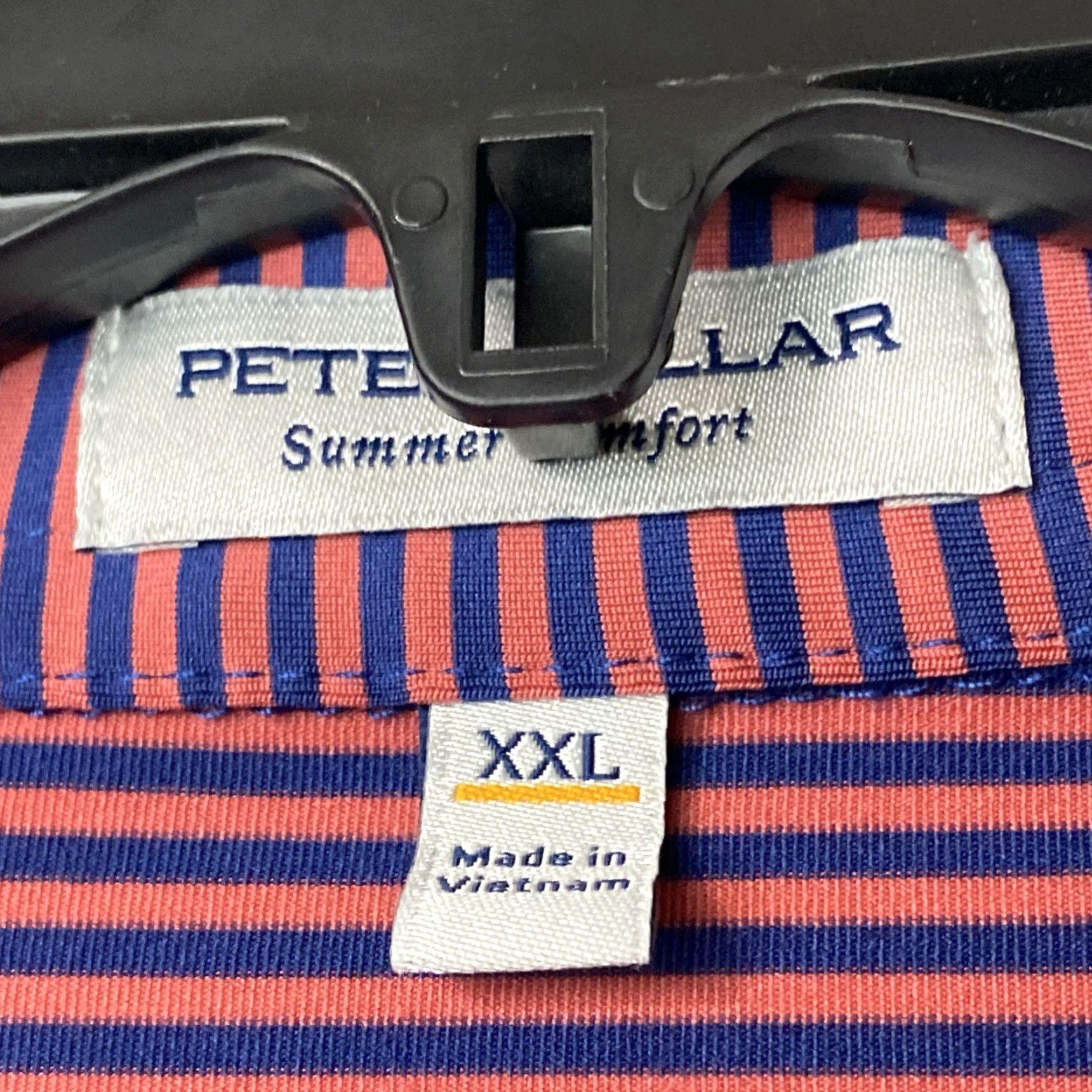 Peter Millar Peter Millar Polo Mens 2XL Summer Comfort Short Embroidered Logo Golf Multicolor Size US XXL / EU 58 / 5 - 4 Thumbnail