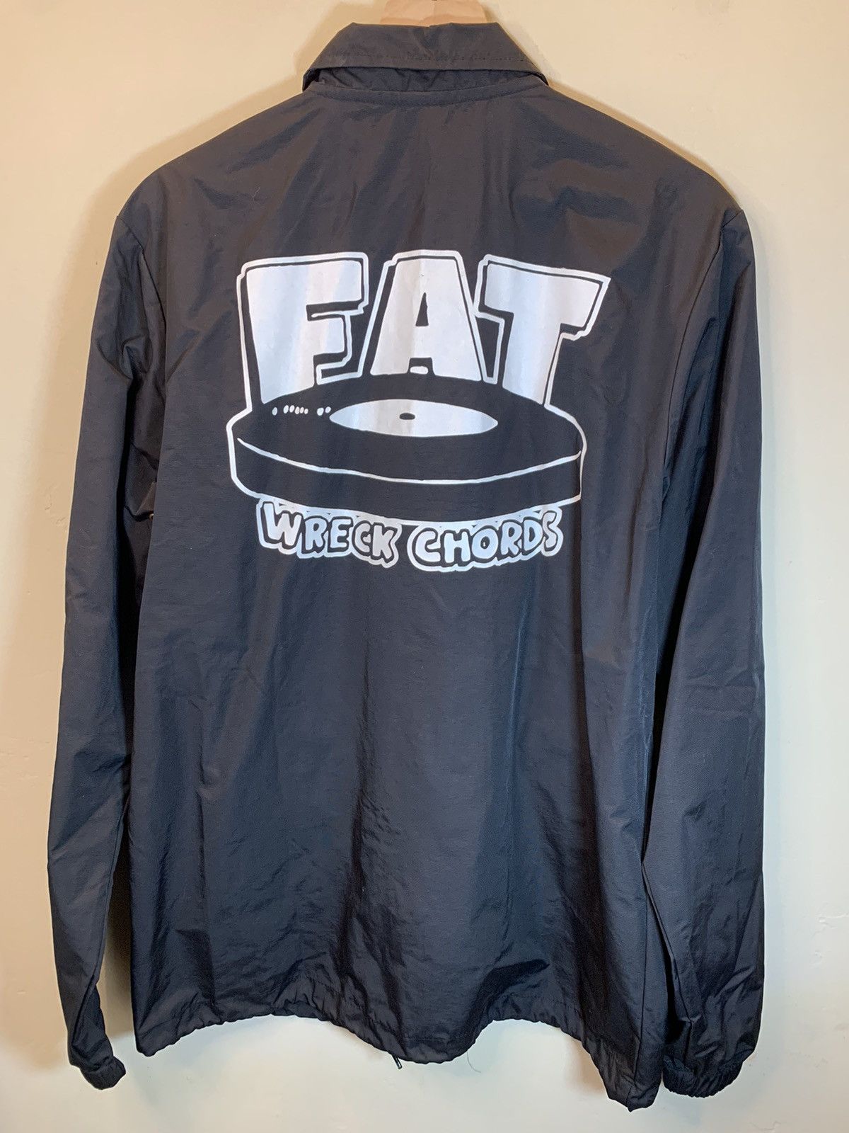 RARE* FAT Wreck Chords Records Music Label Jacket - Large