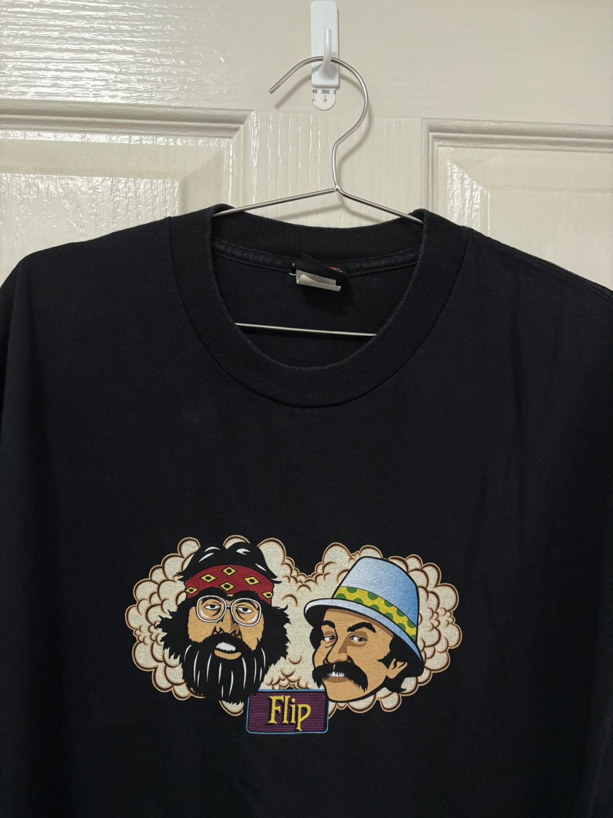 Flip Skateboards × Vintage Vintage 90's FLIP SKATEBOARDS CHEECH & CHONG Size US XL / EU 56 / 4 - 2 Thumbnail