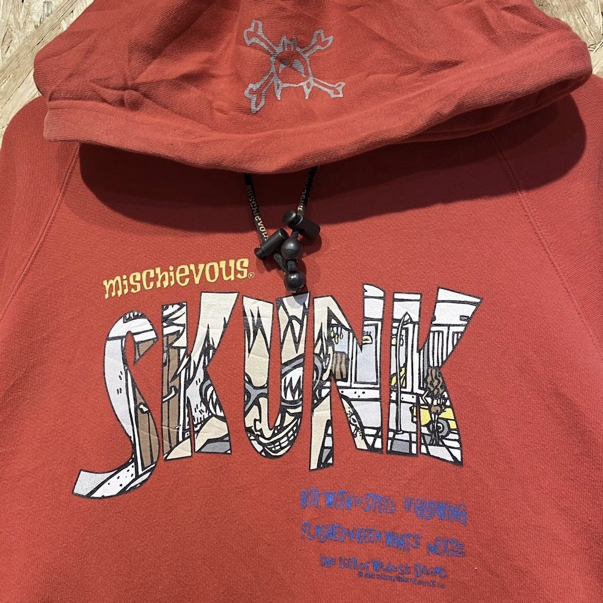Japanese Brand MISCHIEVOUS SKUNK HOODIE Size US M / EU 48-50 / 2 - 3 Thumbnail