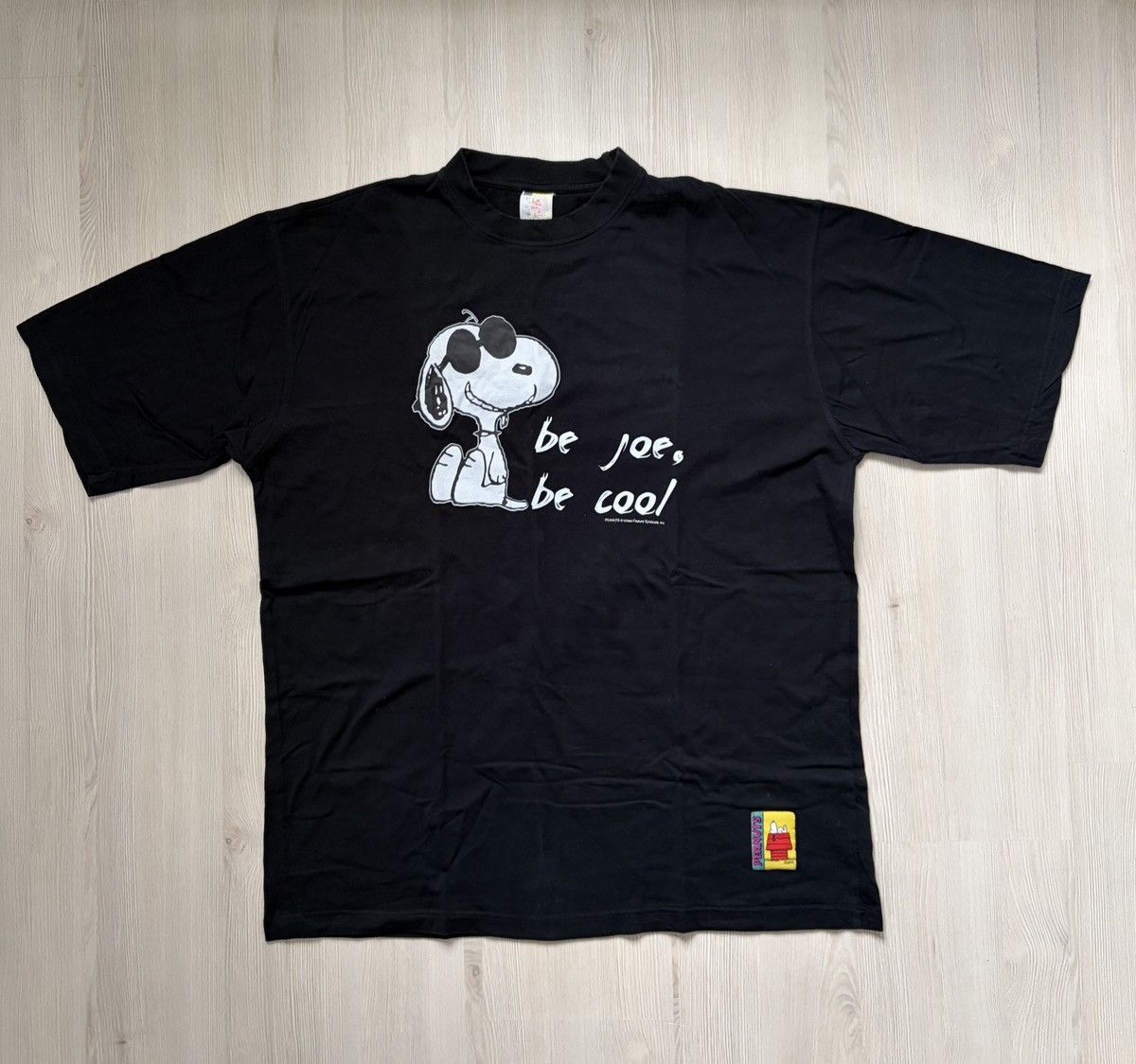 Vintage Vintage SNOOPY be Joe, be cool T-shirt Size US XL / EU 56 / 4 - 1 Thumbnail