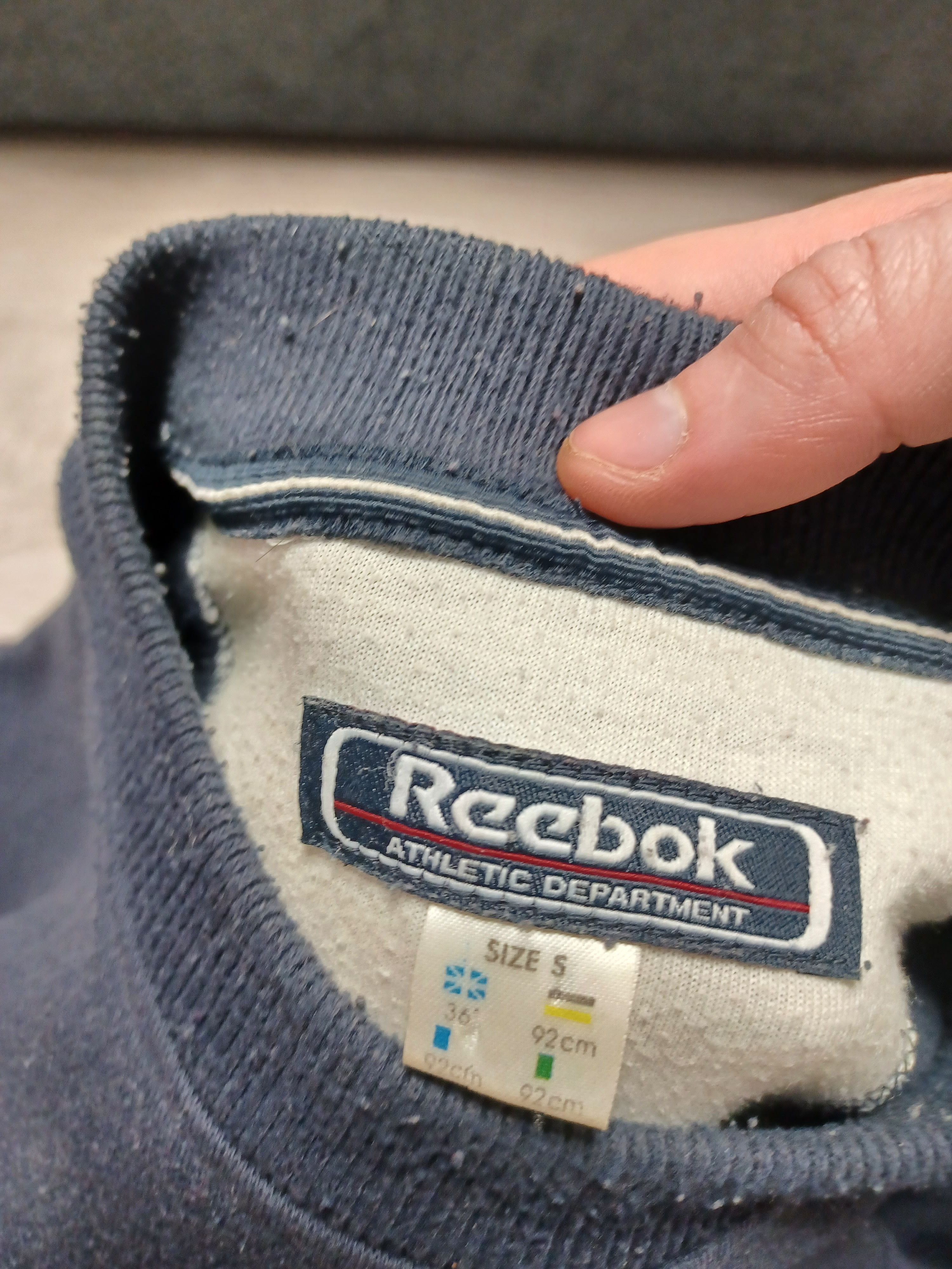 Reebok REEBOK ATHLETIC DEPARTMENT VINTAGE BIGLOGO SWEATSHIRT Size US M / EU 48-50 / 2 - 4 Thumbnail