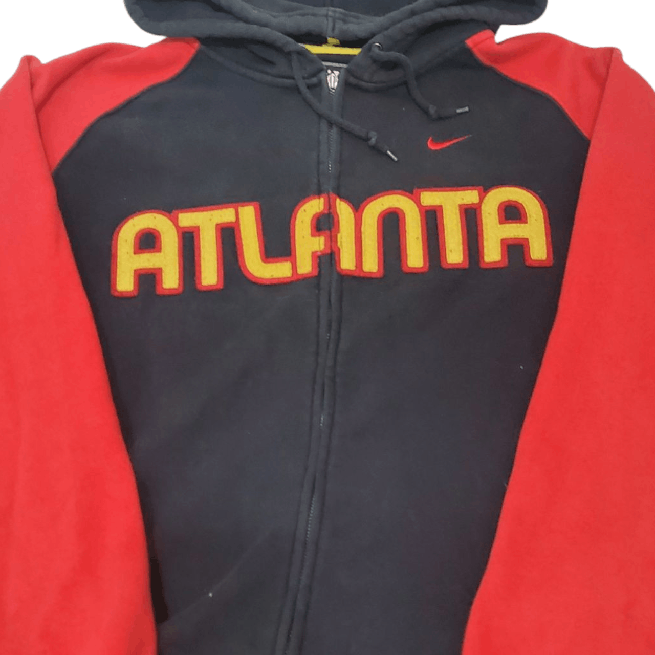 Vintage Y2K Atlanta Hawks Zip Up Jacket Size US XL / EU 56 / 4 - 2 Thumbnail
