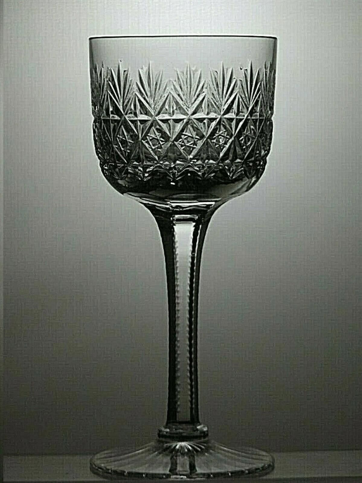 Other Thomas Webb Crystal Wellington Cut Wine Hock Glass 6 2/3" Size ONE SIZE - 2 Thumbnail