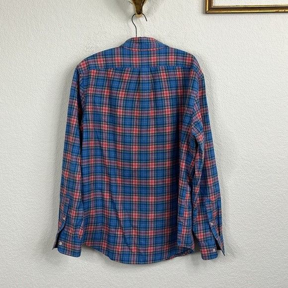 Vineyard Vines Vineyard Vines Performance Slim Fit Tucker Blue and Pink Pla Size US L / EU 52-54 / 3 - 4 Thumbnail