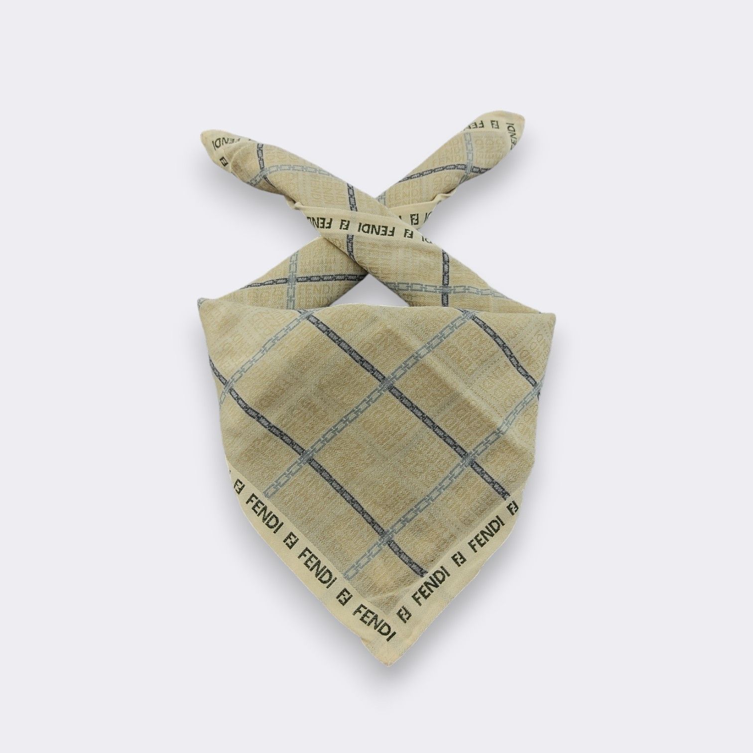 Fendi Vintage Fendi Handkerchief Neckerchief Bandana H045C Size ONE SIZE - 1 Thumbnail