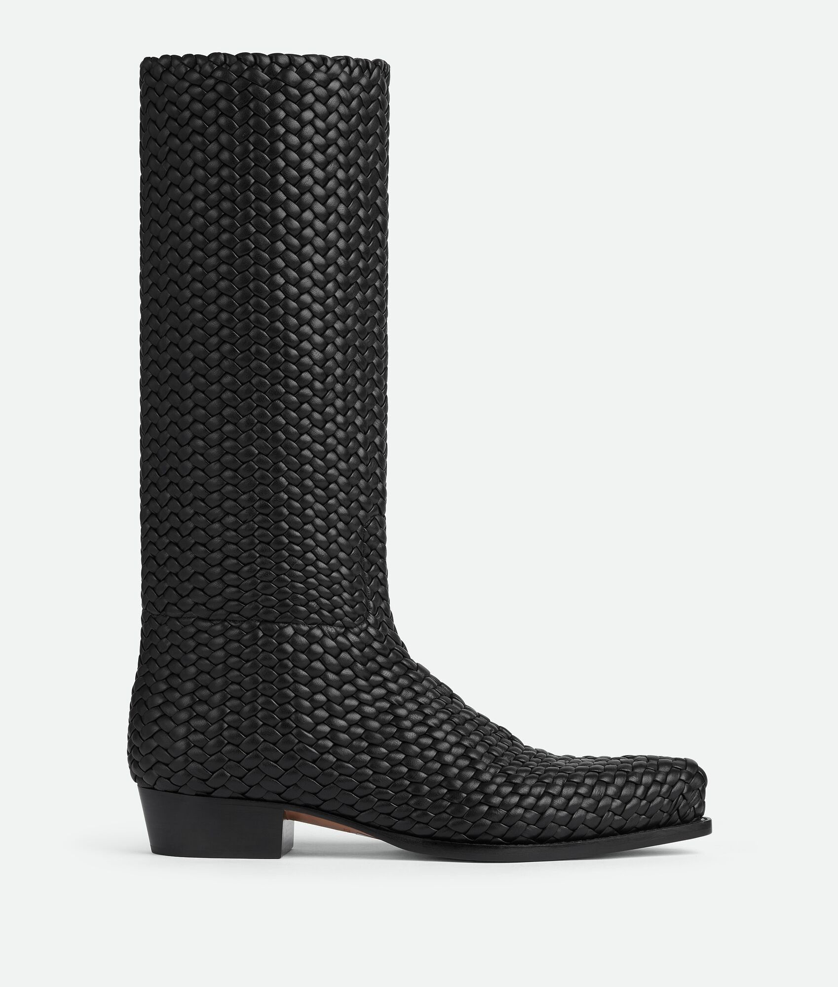 Leather Ripley Boots in Black