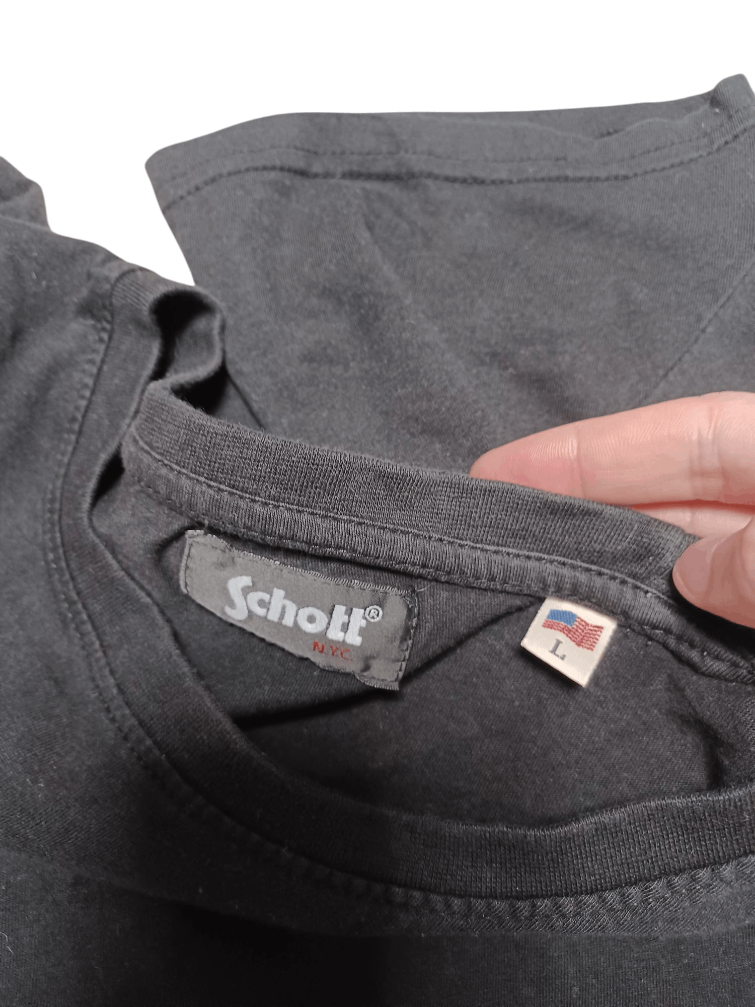 Schott SCHOTT MILITARY VINTAGE BIGLOGO TEE Size US L / EU 52-54 / 3 - 4 Thumbnail