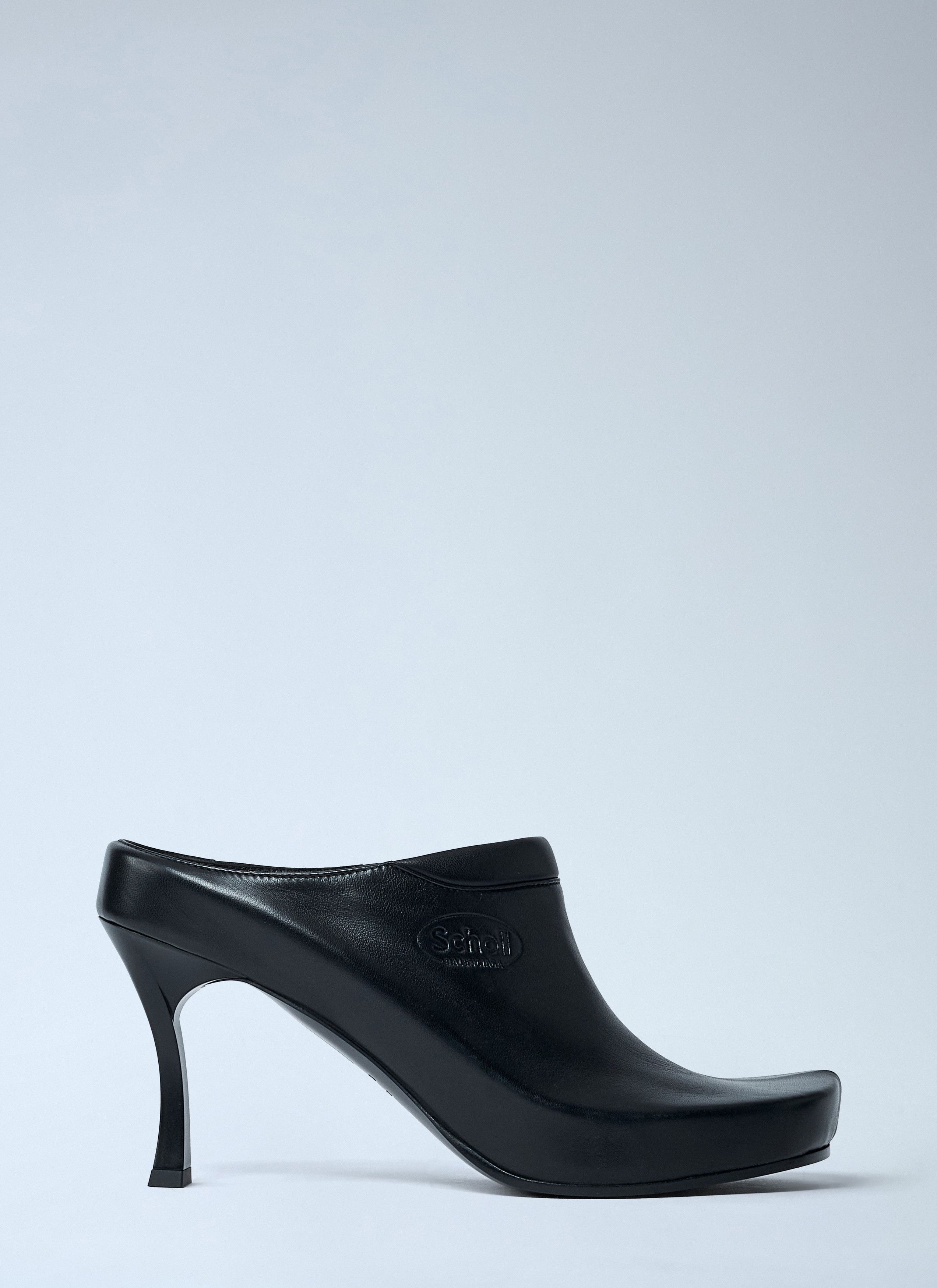 Balenciaga Scholl Heeled Mules Size US 10 / IT 40 - 1 Thumbnail