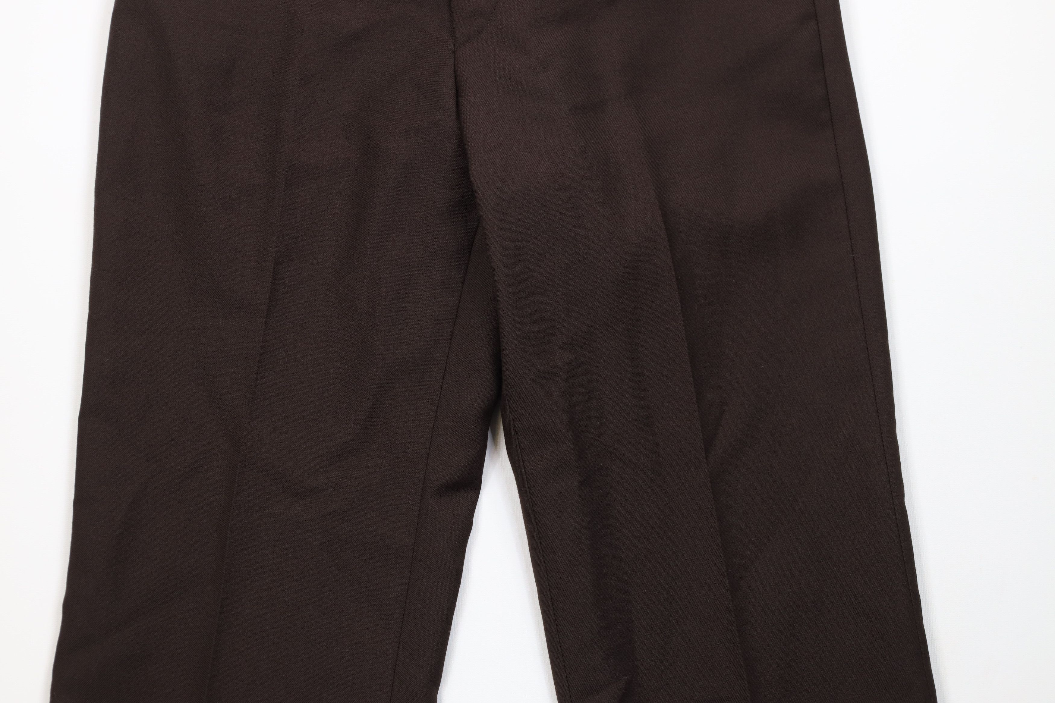 Vintage Vintage 70s Streetwear Flared Wide Leg Chino Pants Brown USA Size US 30 / EU 46 - 3 Thumbnail