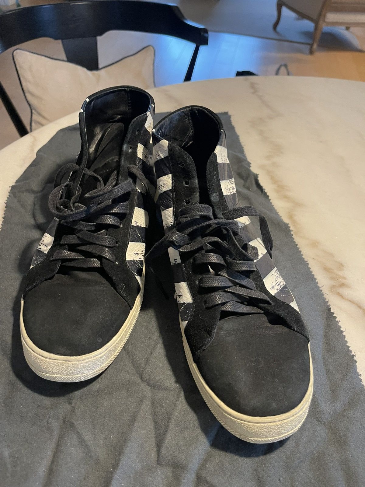 Off-White Off white mens high top sneakers 43 Size US 9.5 / EU 42-43 - 20 Thumbnail