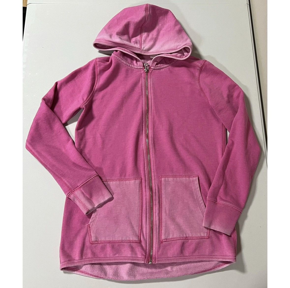 Gap GAP Pink Zipper Sweater Sweatshirt Hoodie Outerwear XS 🩷✨ Size XS / US 0-2 / IT 36-38 - 3 Thumbnail