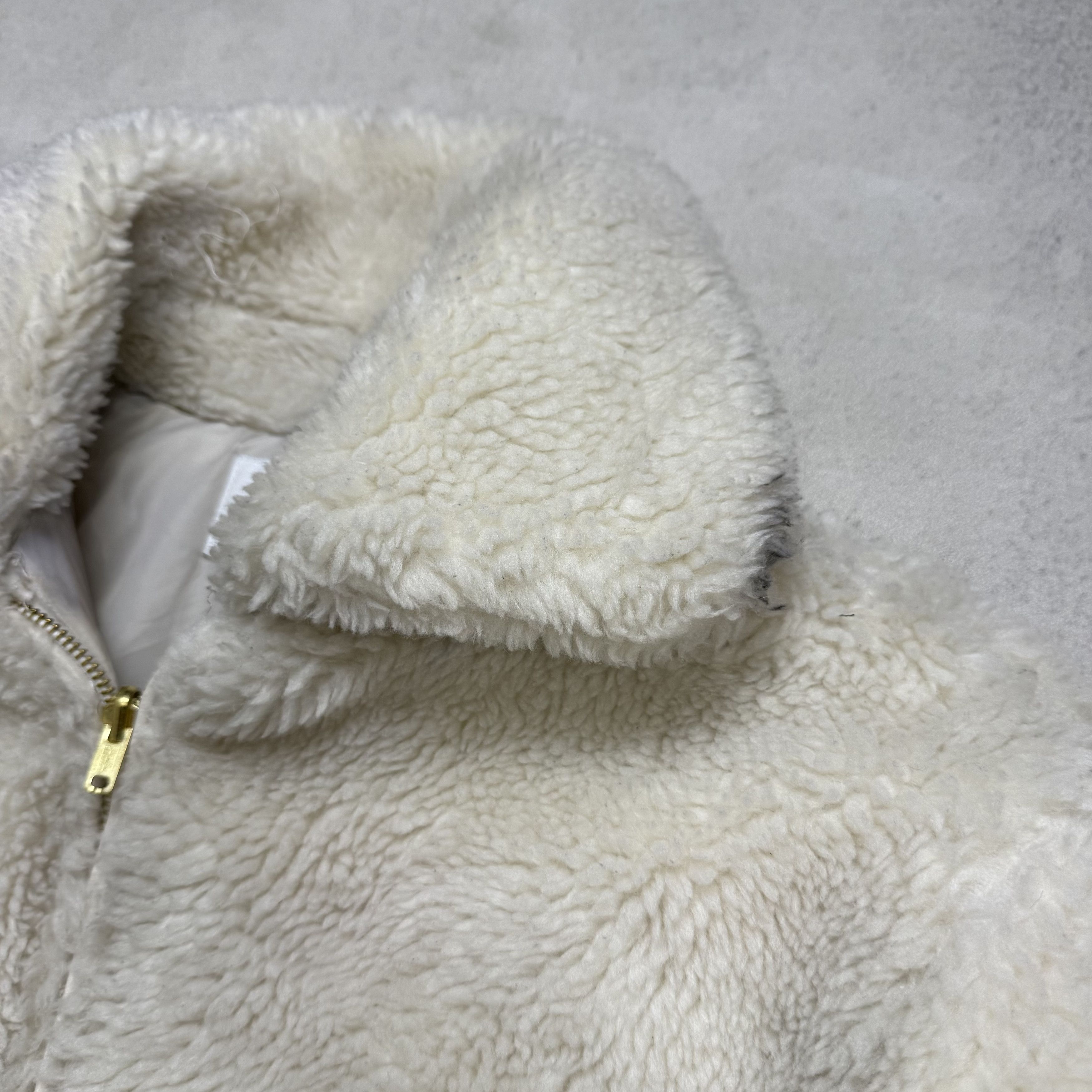 Calvin Klein Calvin Klein Fleece Sherpa Short Jacket Size XS / US 0-2 / IT 36-38 - 7 Thumbnail