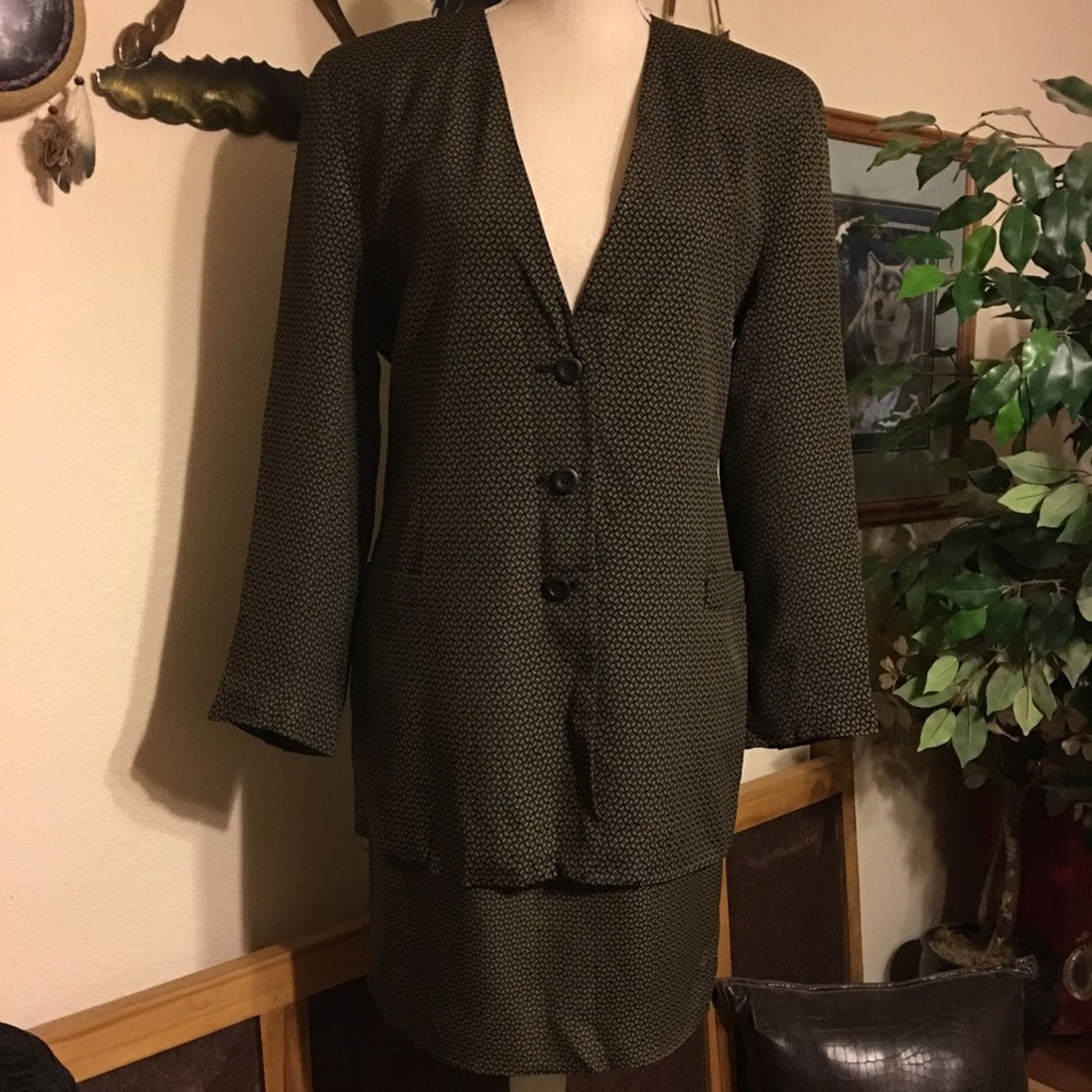 Vintage Vintage JH Collectibles blazer and skirt set 4 Size S / US 4 / IT 40 - 1 Thumbnail