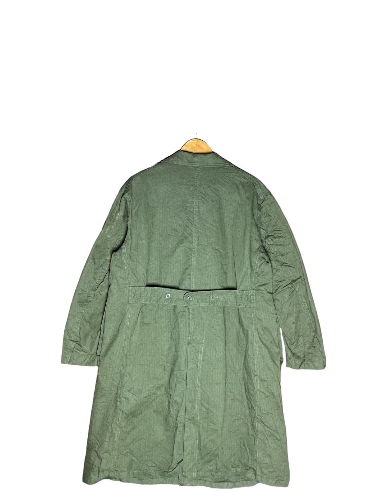 Japanese Brand Back Number "Washi Denim" Long Coat Size US S / EU 44-46 / 1 - 7 Thumbnail