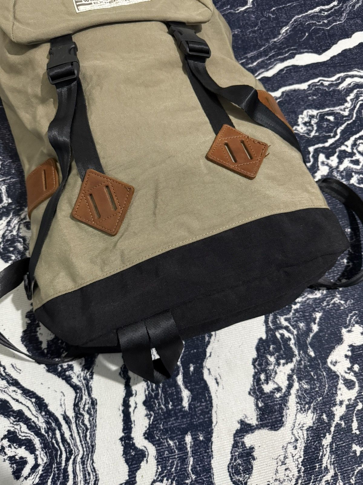The Mountain Vintage Wilderness experience california backpack nylon Size ONE SIZE - 3 Thumbnail