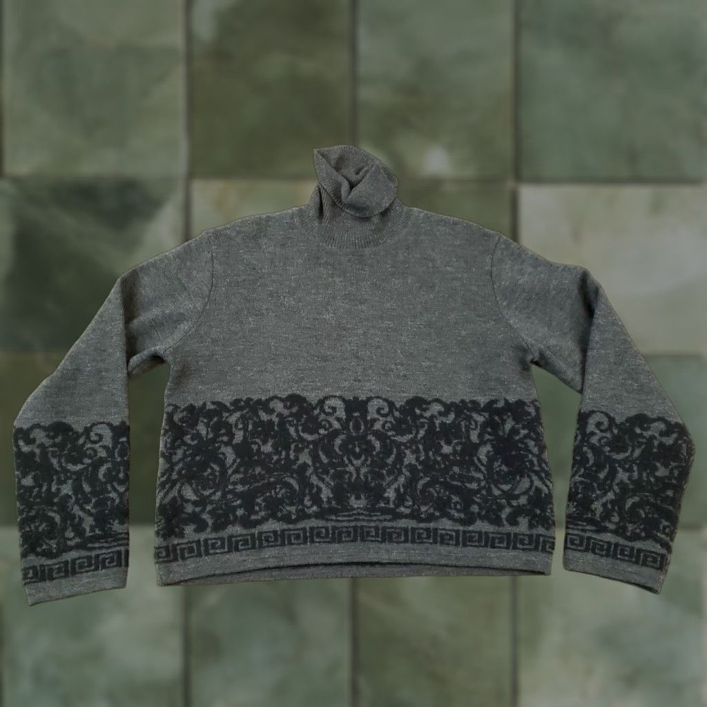 CO Telluride Clothing Co Gray Turtleneck Pullover Sweater Womens Large Size L / US 10 / IT 46 - 1 Thumbnail