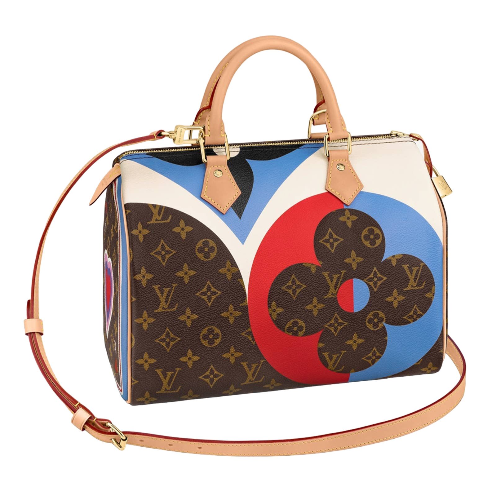 Louis Vuitton Louis Vuitton Game On Speedy Monogram Handle Shoulder Bag Size ONE SIZE - 1 Thumbnail