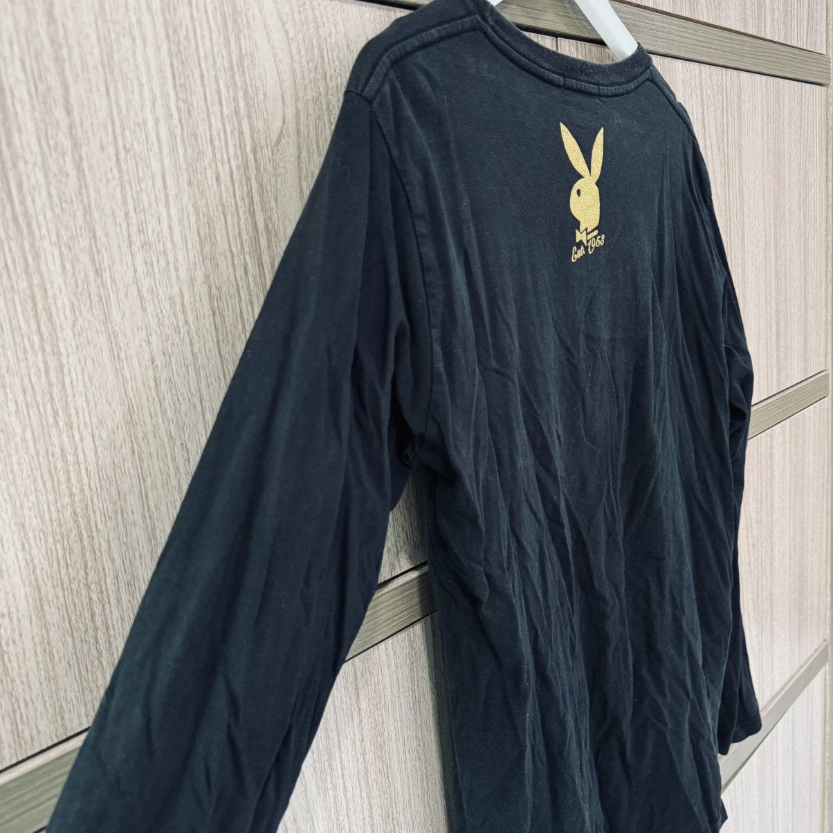 Playboy Playboy Gold Color Print Long Sleeve Tee Size US M / EU 48-50 / 2 - 5 Thumbnail