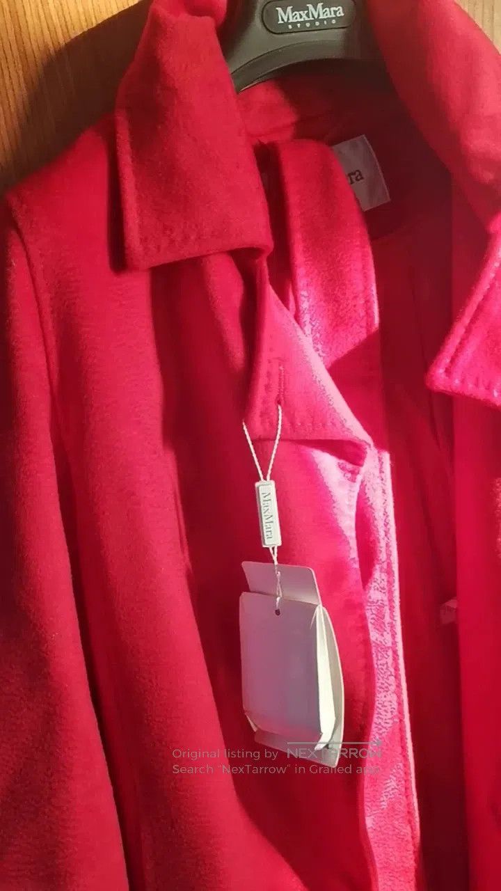Other Max Mara Red Cashmere Coat Size XS / US 0-2 / IT 36-38 - 1 Thumbnail