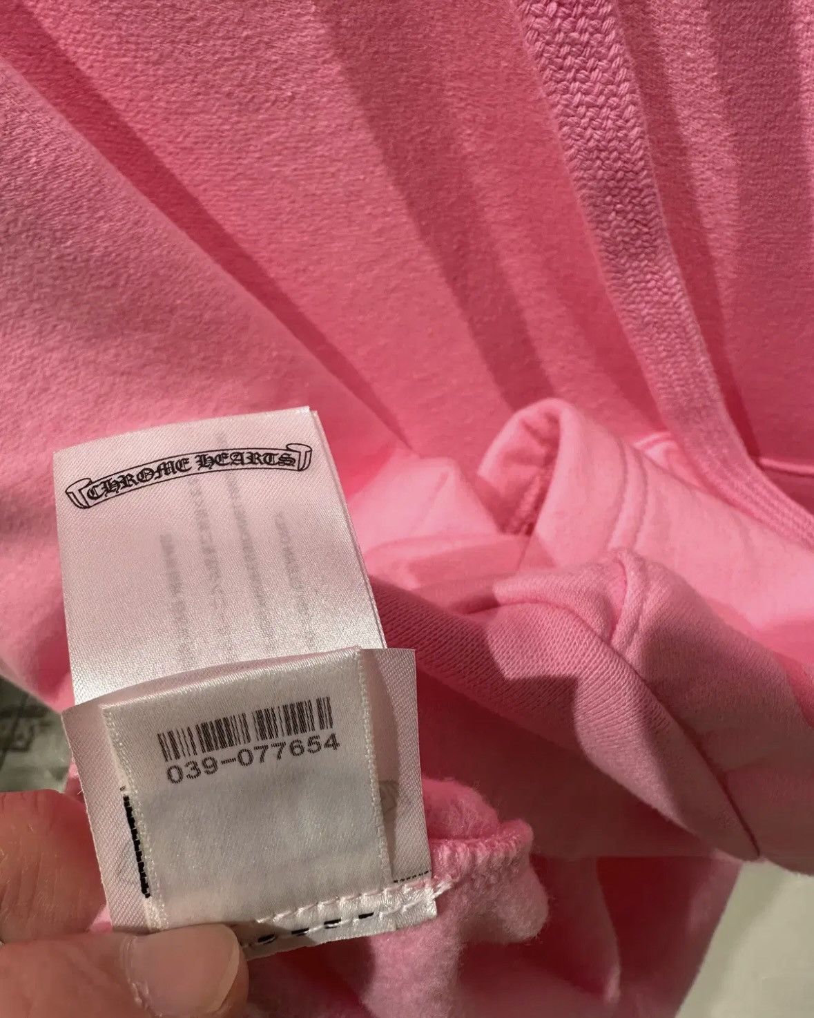 Chrome Hearts Chrome Hearts USA Script Logo Pink Hoodie Size US L / EU 52-54 / 3 - 10 Thumbnail